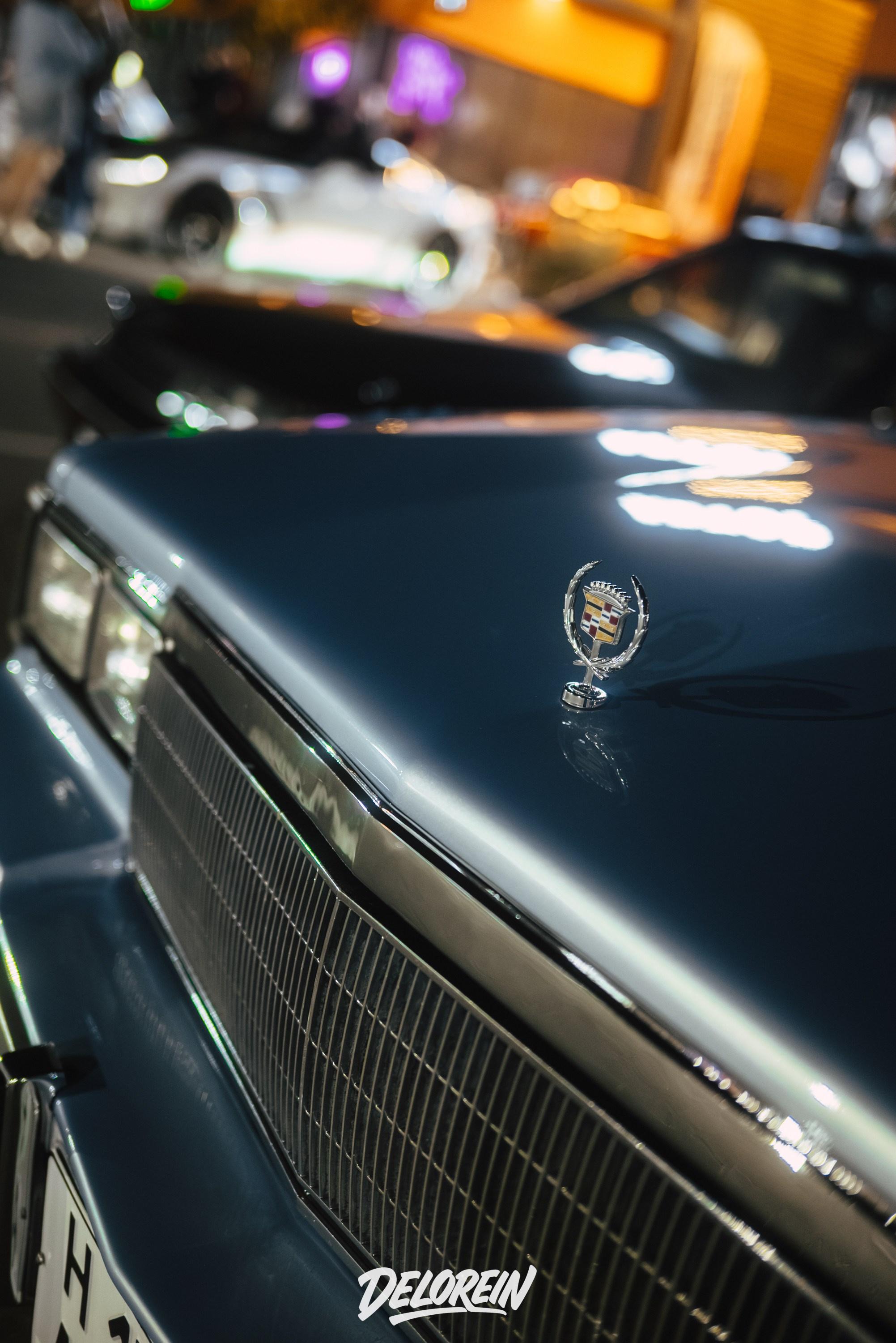 Cadillac Fleetwood небесно голубой. DeLorein