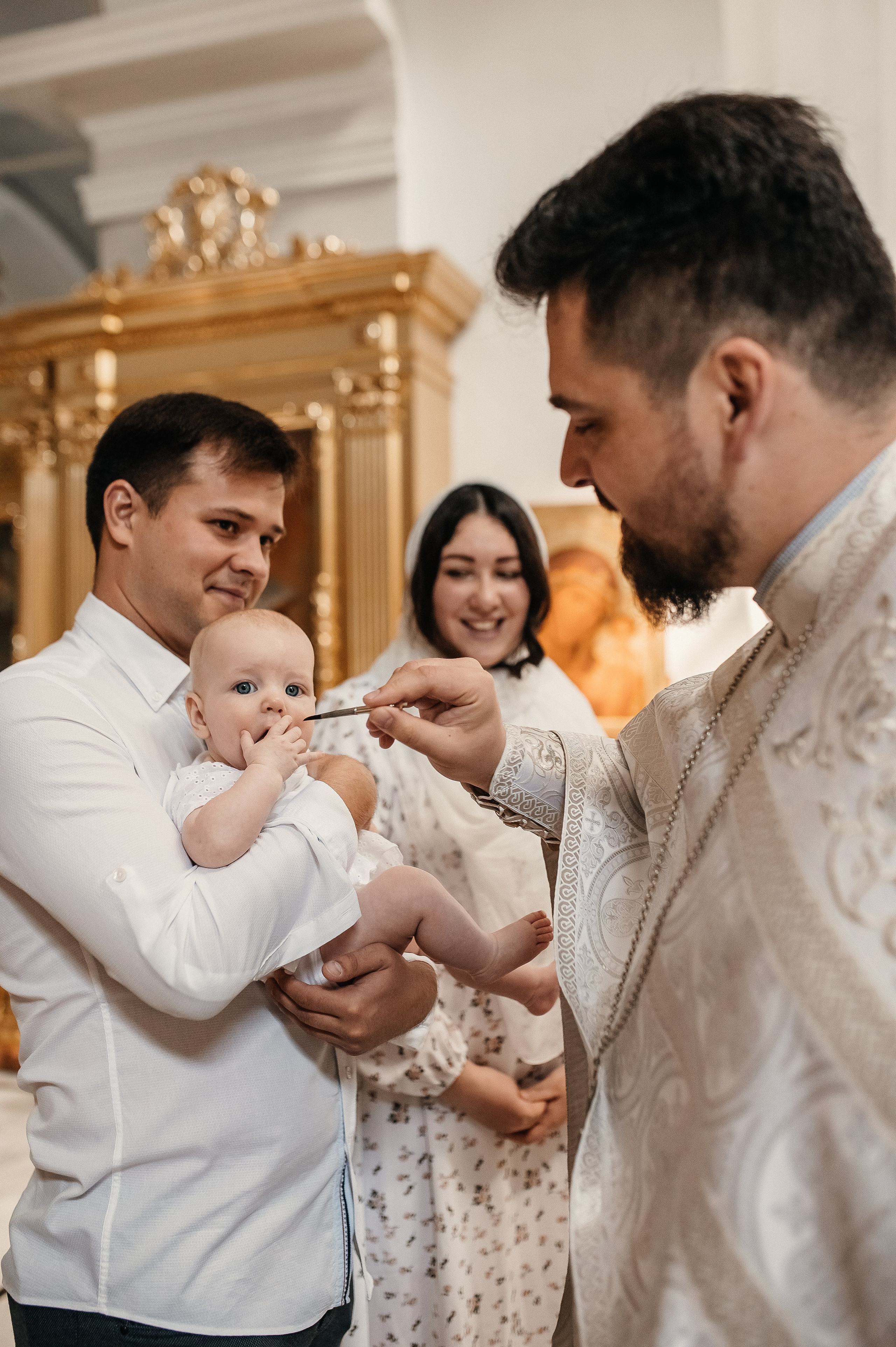 Крестины Ирины //// Храм святых апостолов Петра и Павла. Семейный и детский фотограф в Туле