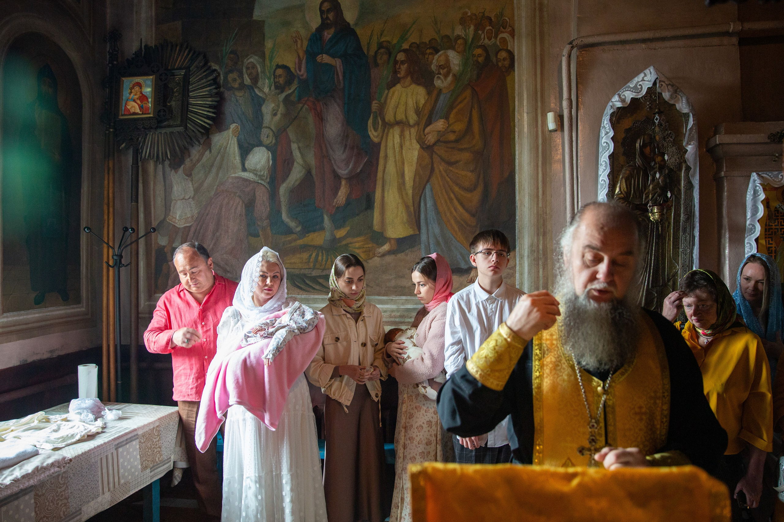 Крестины Василисы. Детский и школьный фотограф