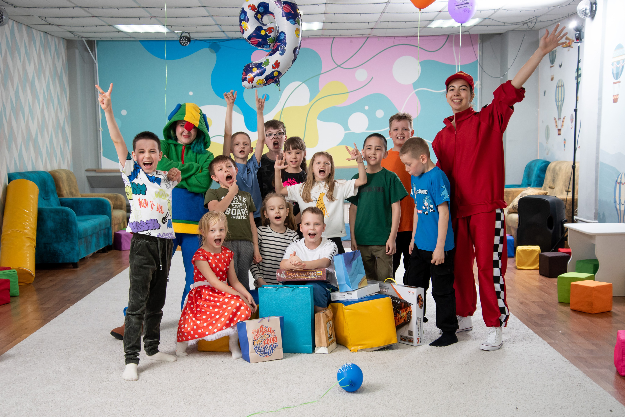 Репортаж детских праздников. Фотограф Мальцева Евгения