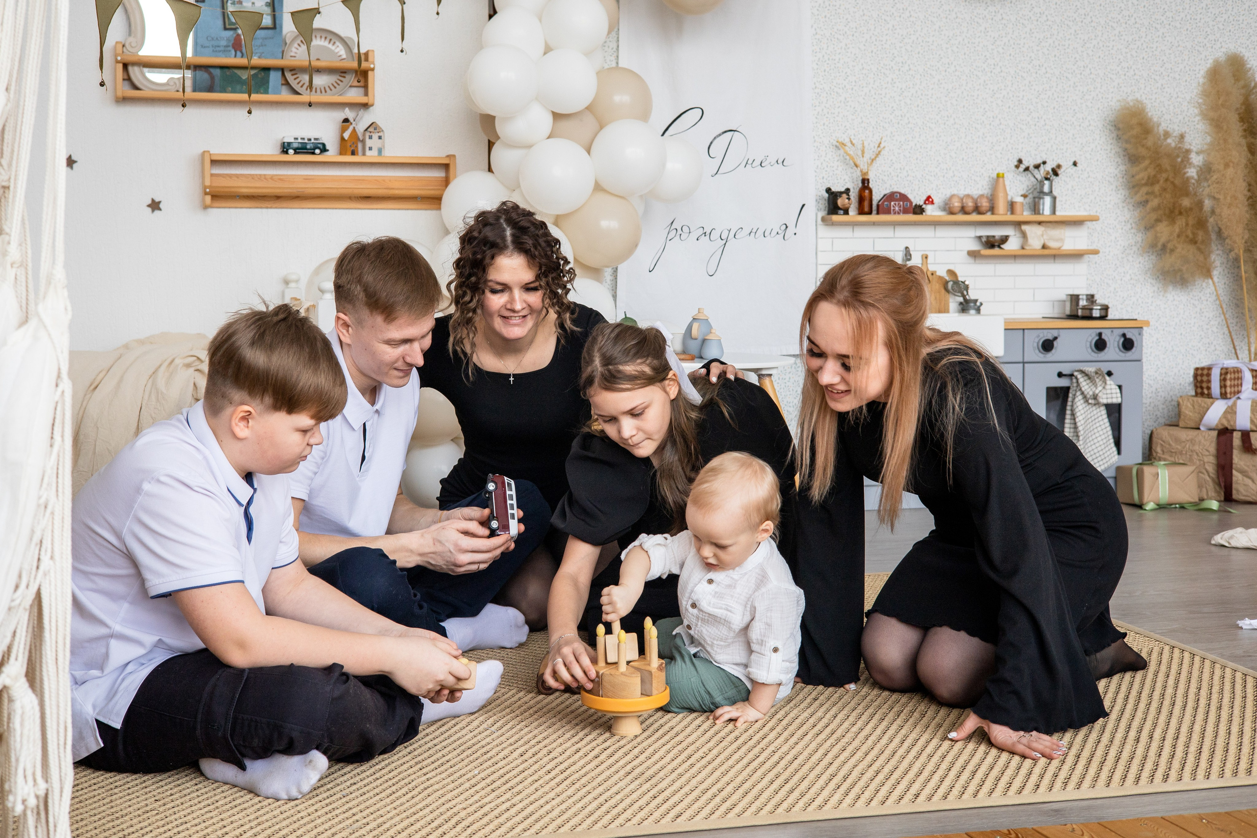 Елисею 1 годик. Настя Лекса. фотограф г. Красноярск