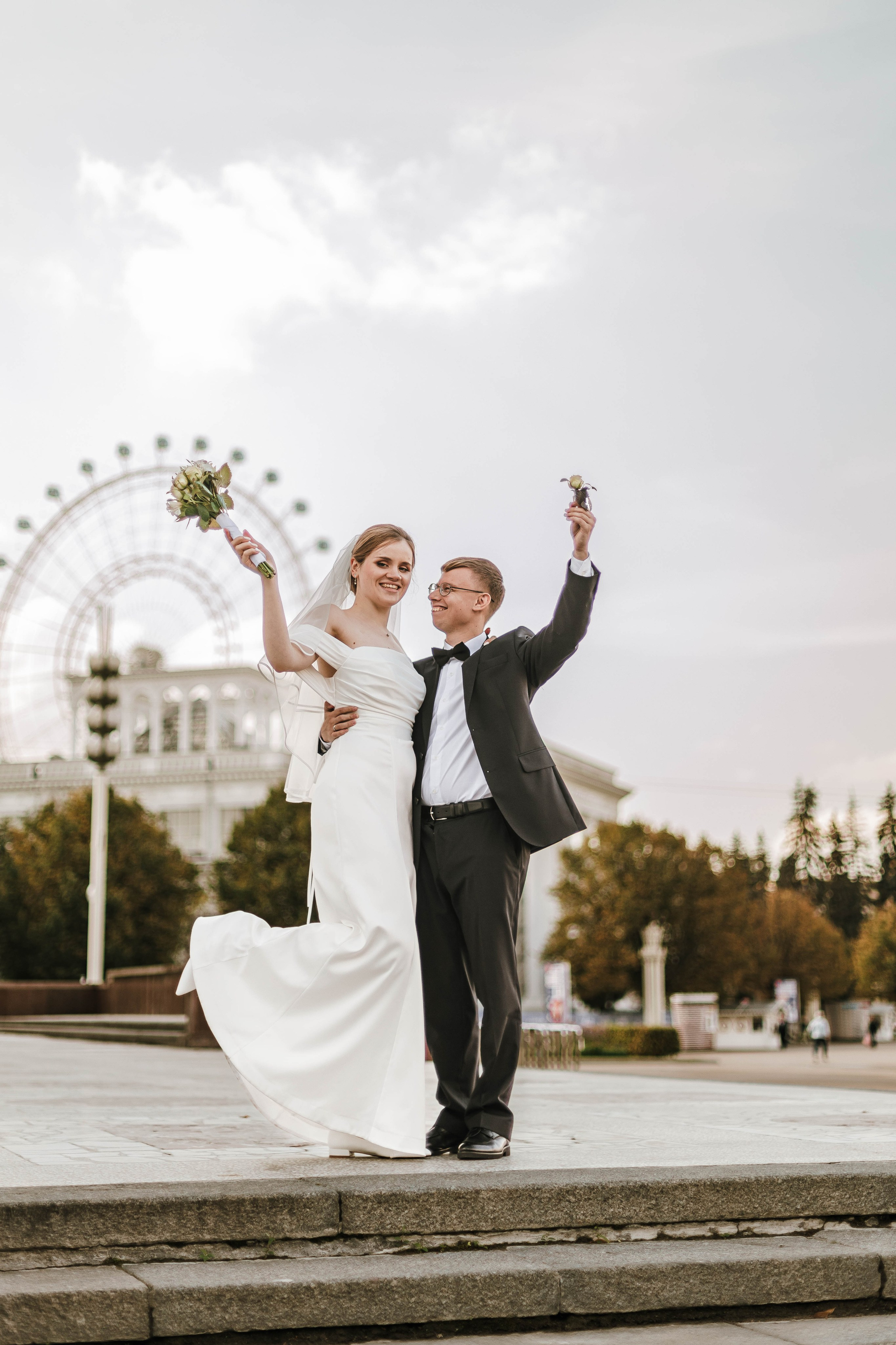 Анастасия и Денис (ВДНХ). Свадебный фотограф в Москве Анастасия Шелест