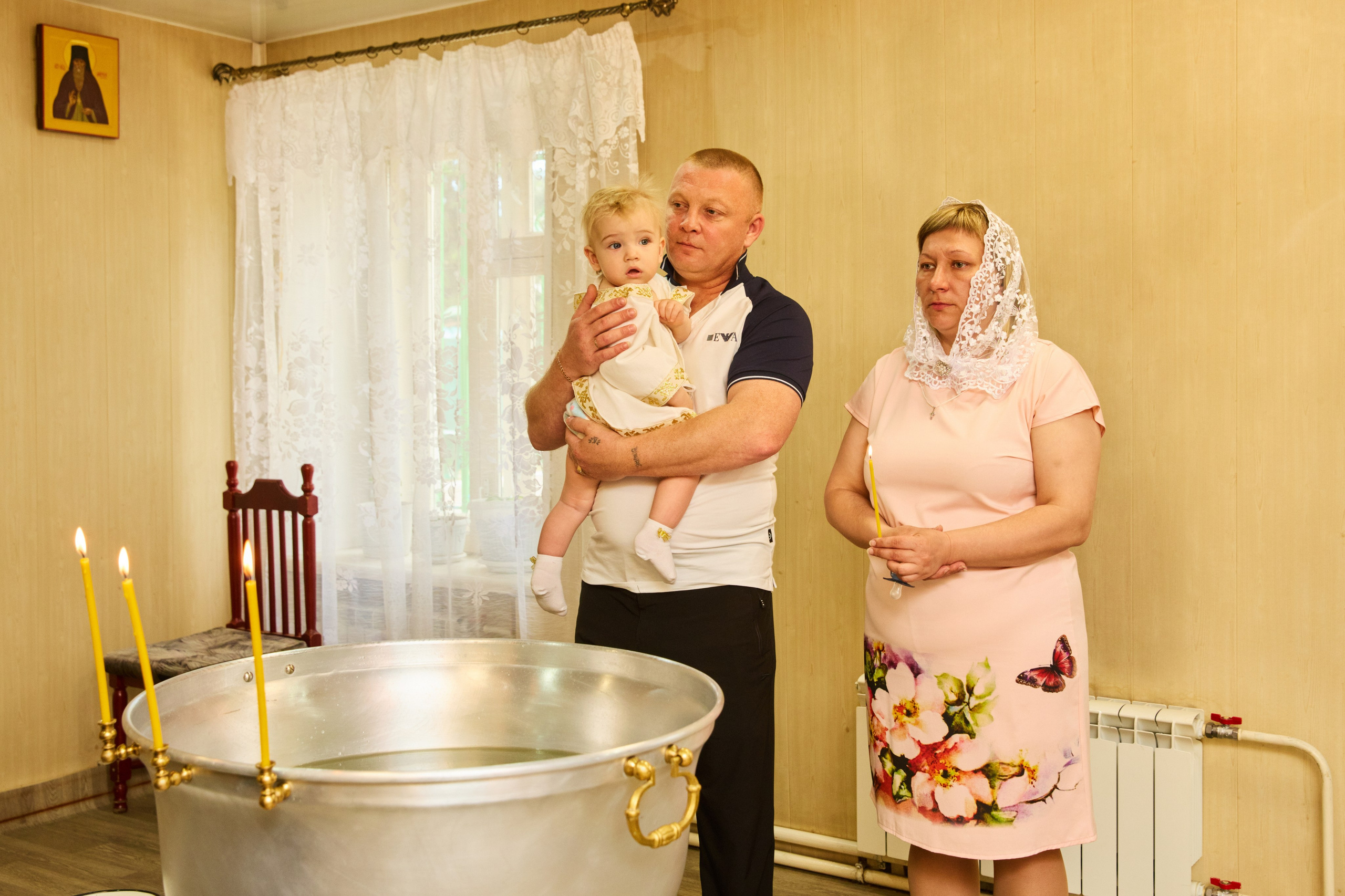 Покровский Кафедральный Собор. Крещение