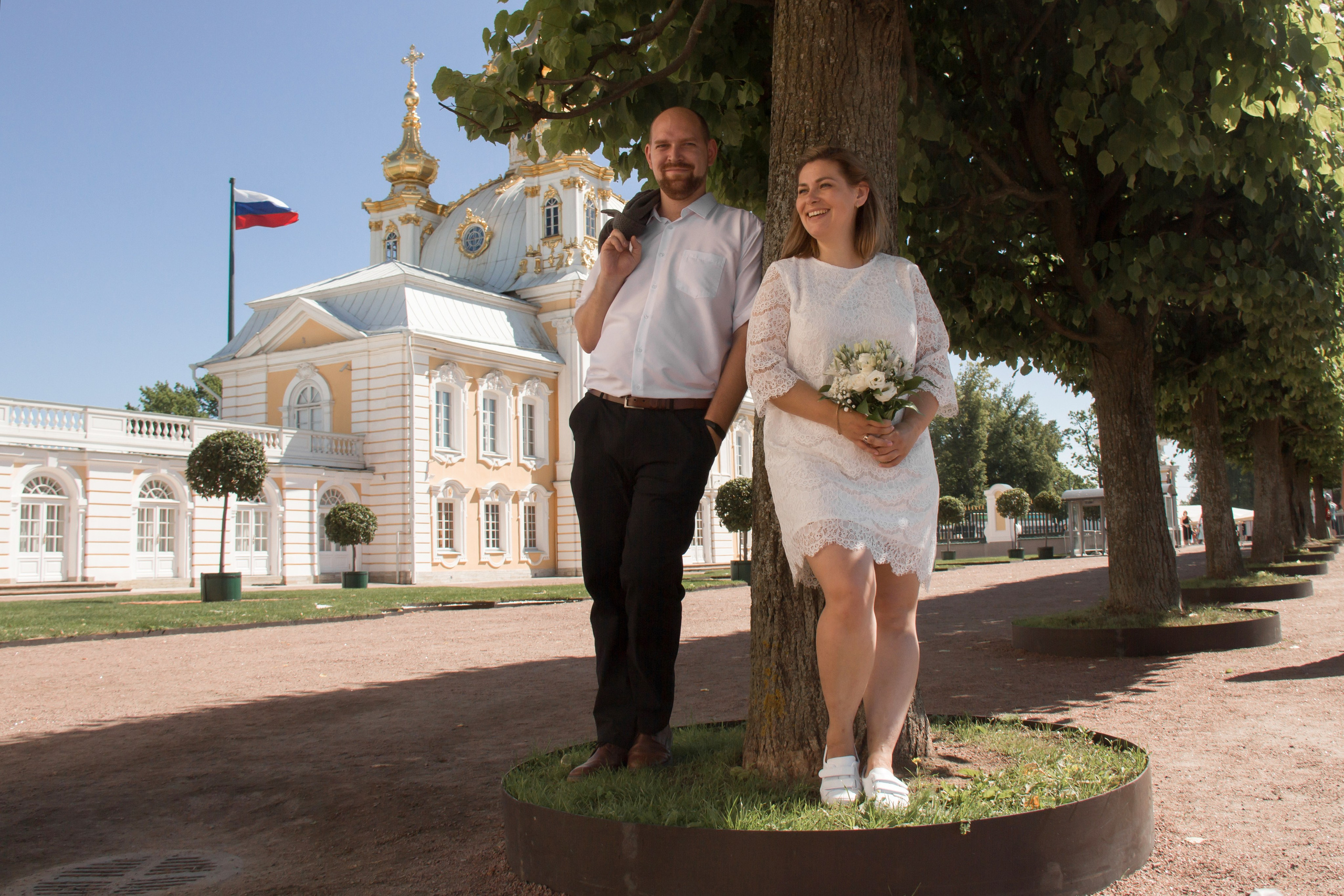Семейная съёмка в Петергофе. Свадебный, семейный и контент фотограф в Санкт- Петербурге Елена Грие