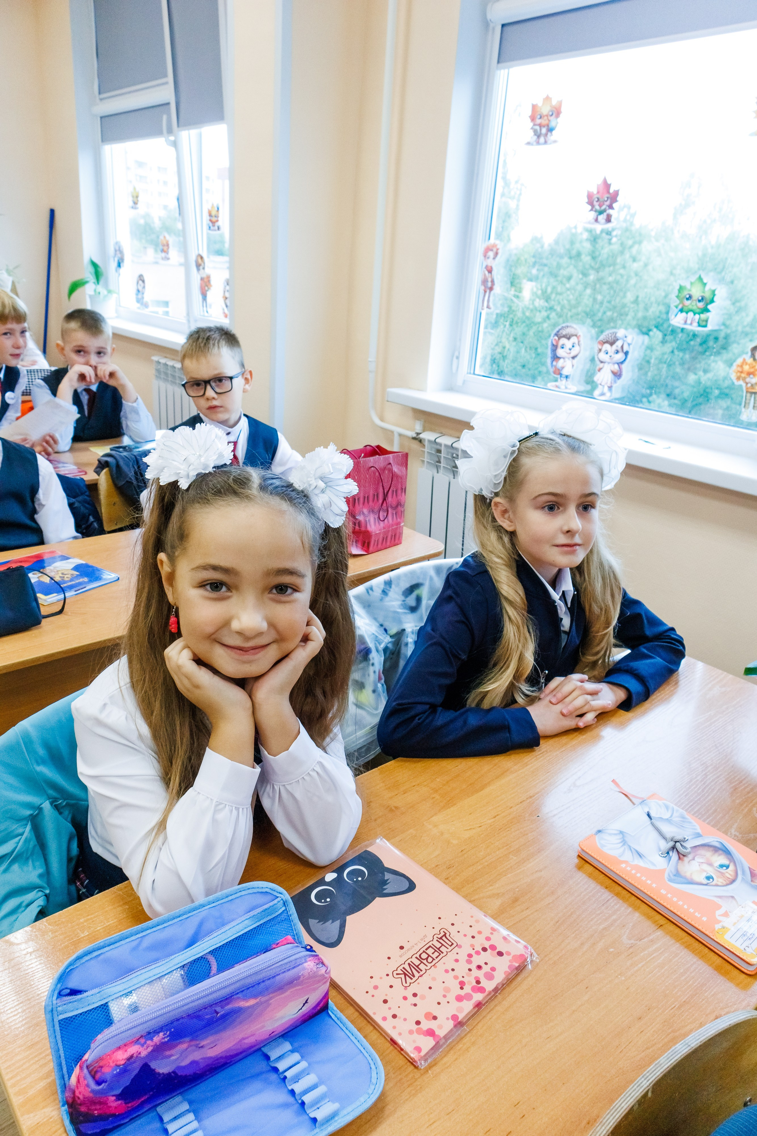 Первый урок школа 206. Фотограф в Новосибирске Евгений Маслов