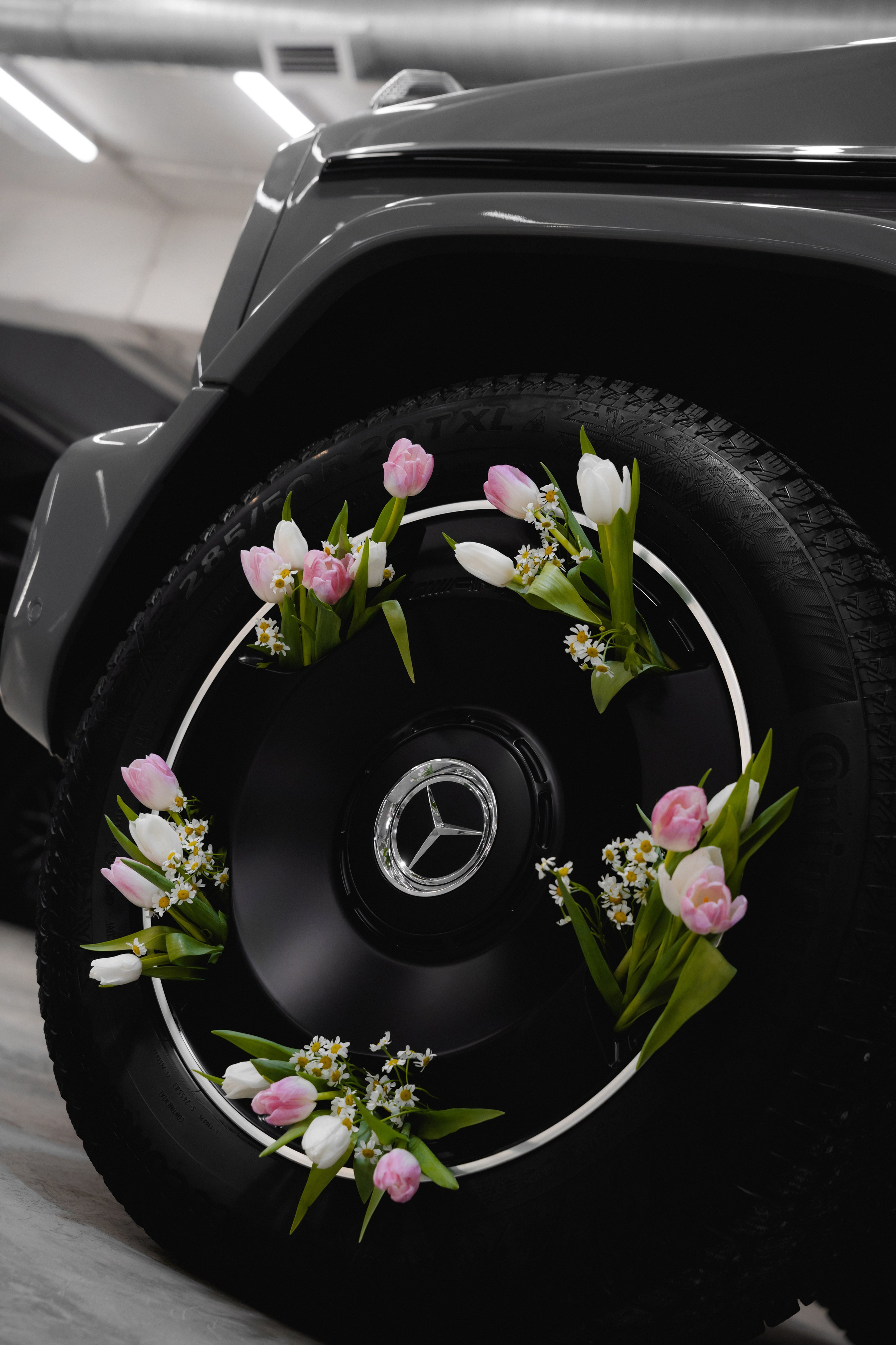 Floral Mercedes G-wagen. Автомобильный фотограф и видеограф в Новосибирске|Александра Косухина
