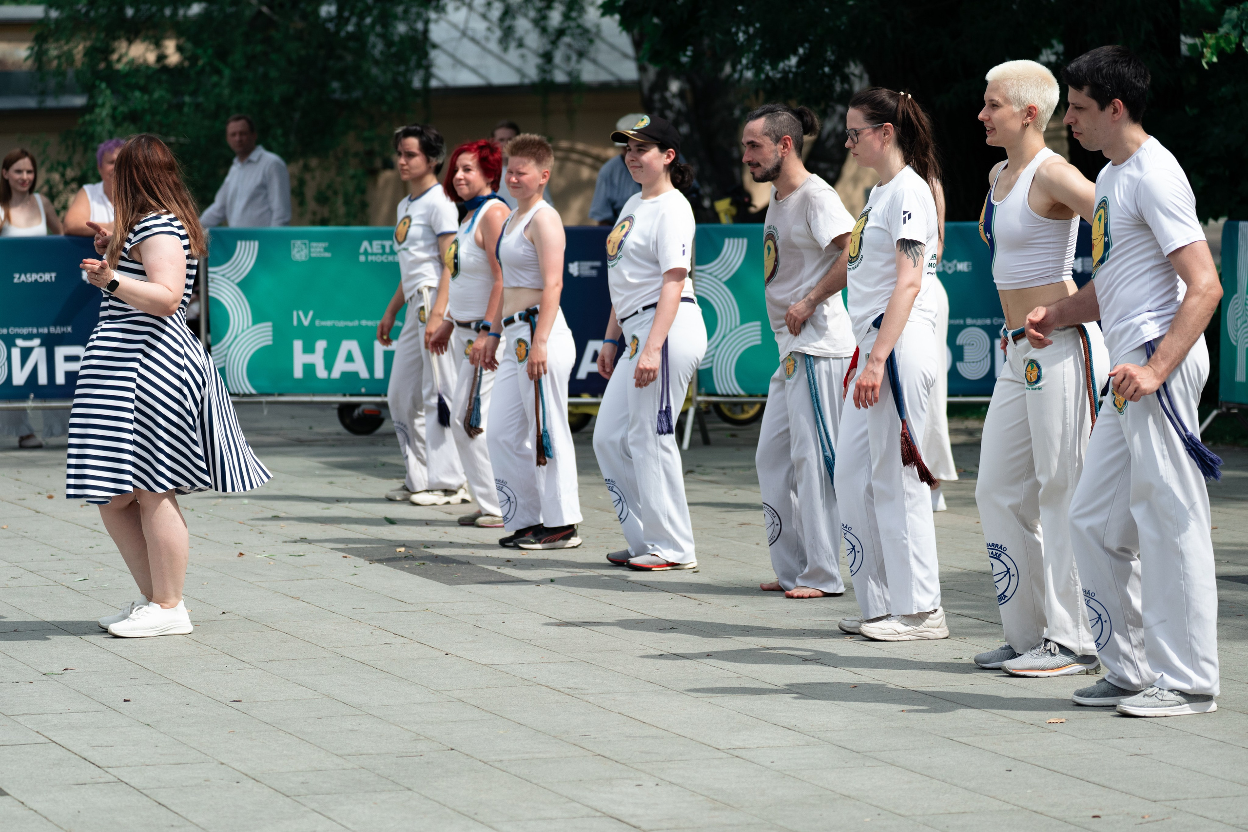 Открытый класс AXE Capoeira на фестивале неолимписких видов спорта на ВДНХ 2025 г:. Фотограф в Москве Ткаченко Владимир