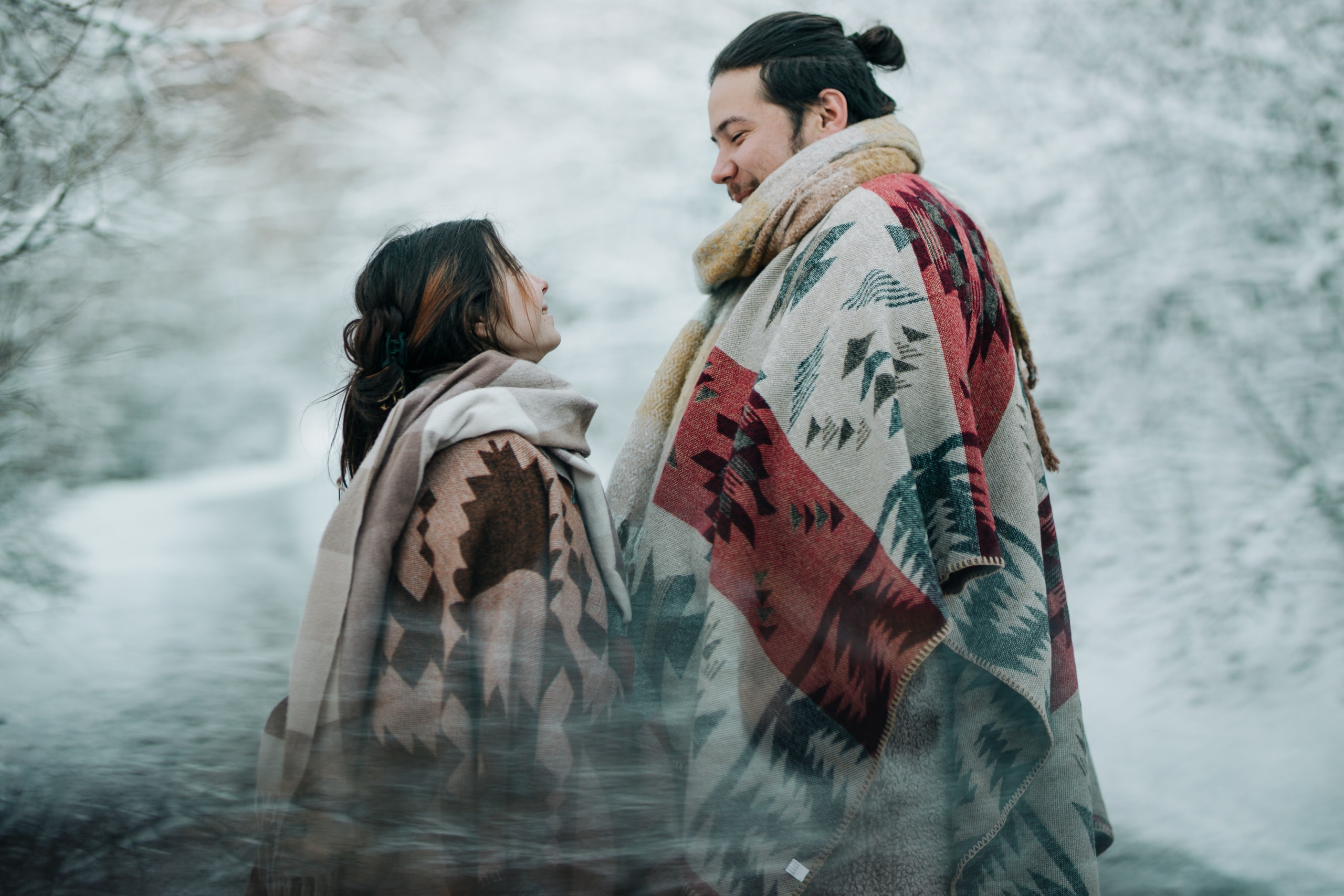 Лиза и Тимур. Снежная сказка о любви. Фотограф в Крыму