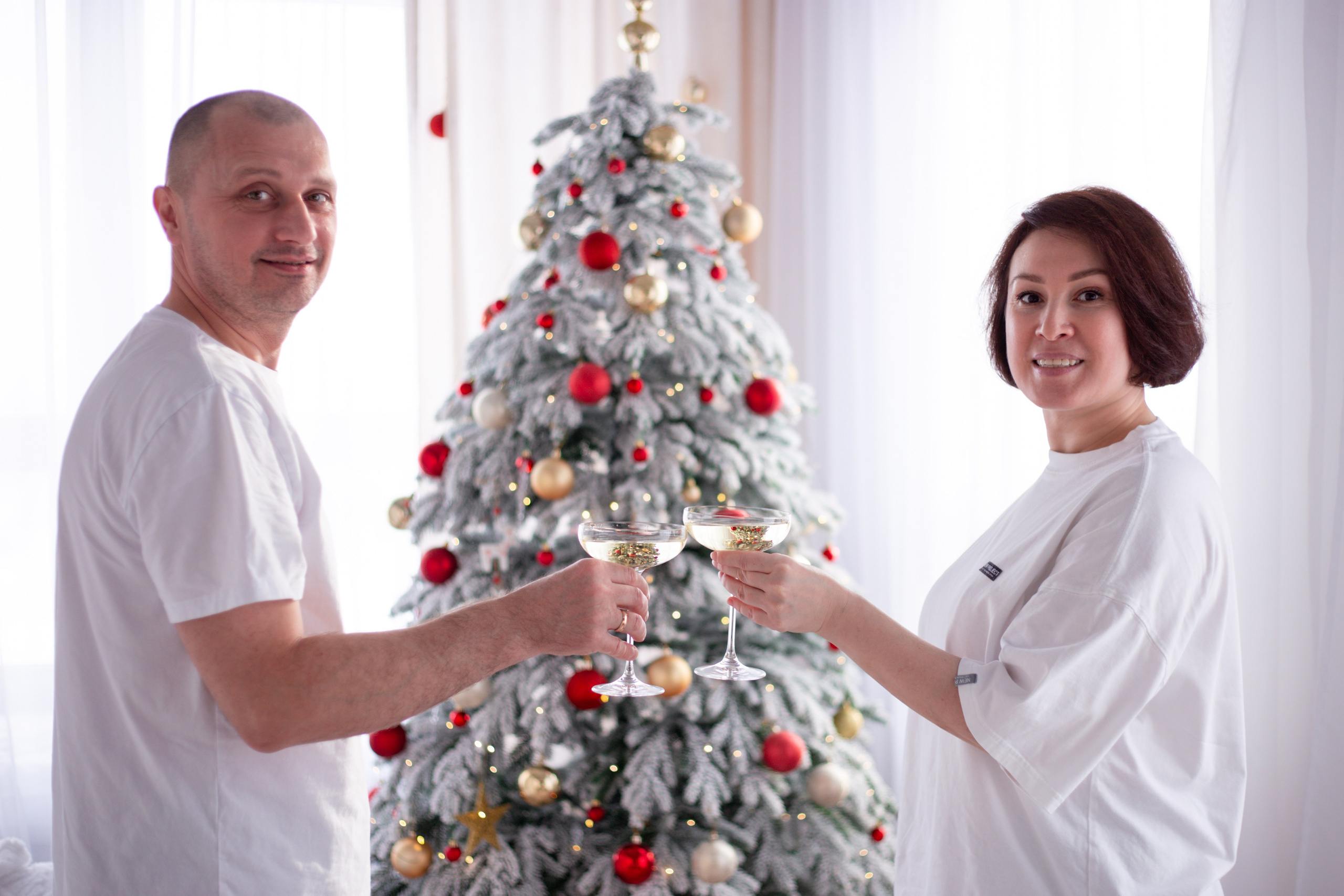 Новогодняя домашняя съёмка