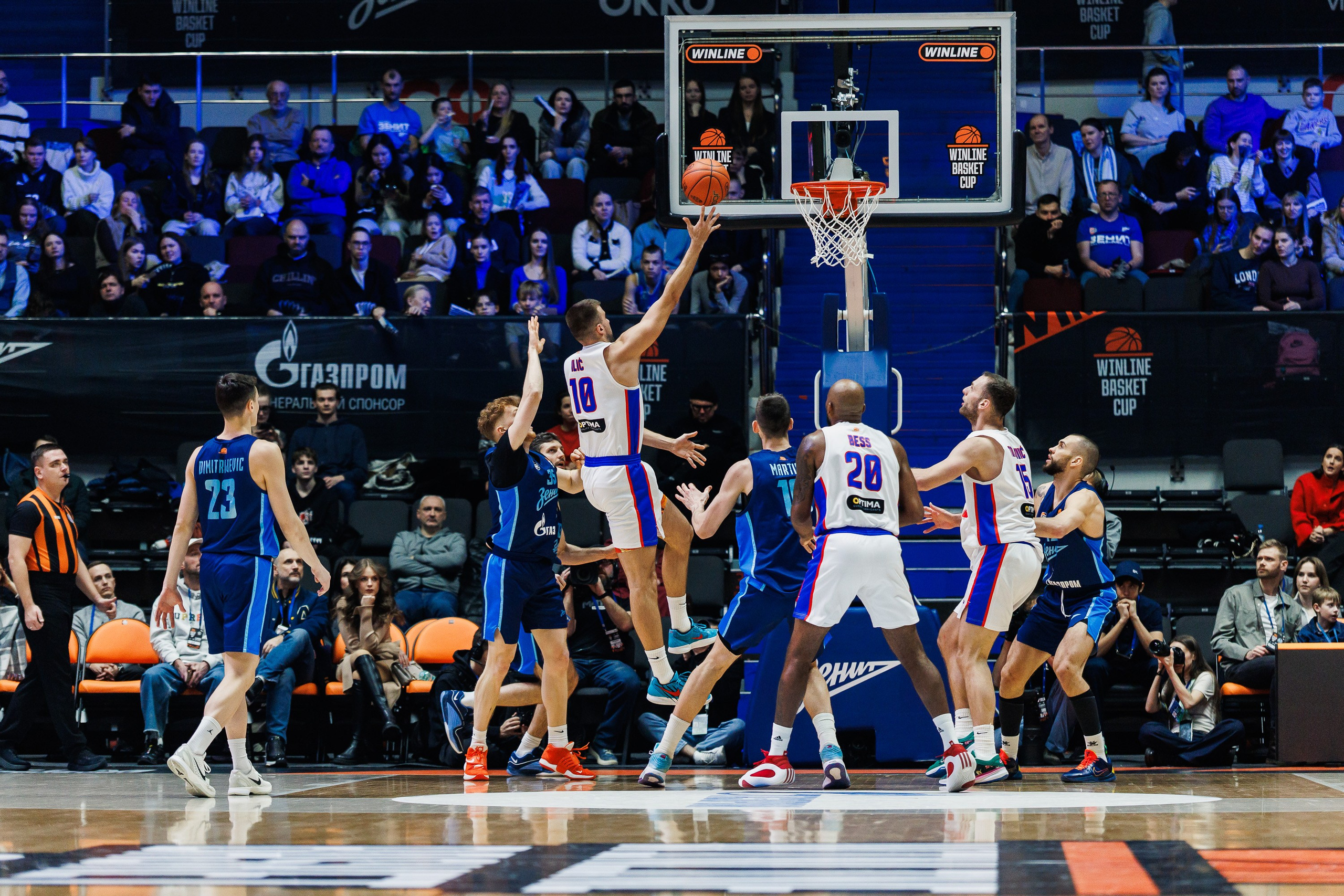 Winline Basket Cup Zenit — Igokea. Photographer Danil Aykin