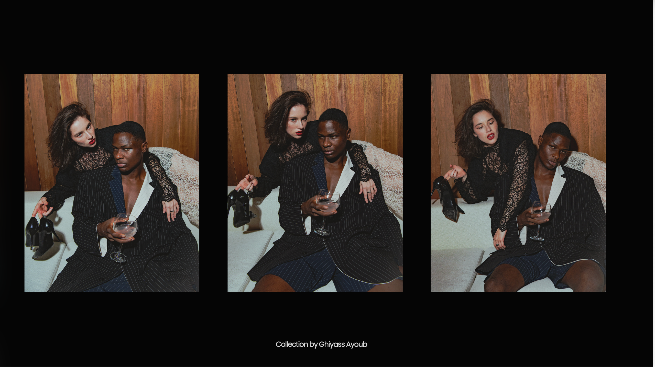 Lookbook layout for Maison Pluie Dubai brand. Elizaveta Filchenko. Fashion-photographer and director