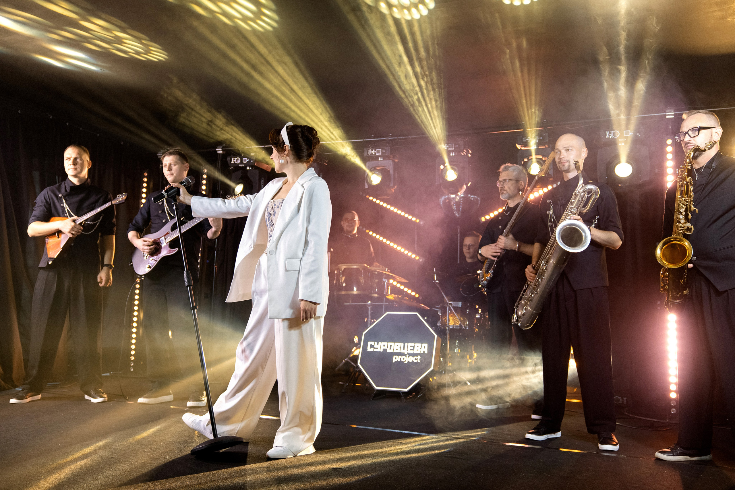 Съемка PROMO-2025. СУРОВЦЕВА project. Эстрадно-народный кавер-бэнд