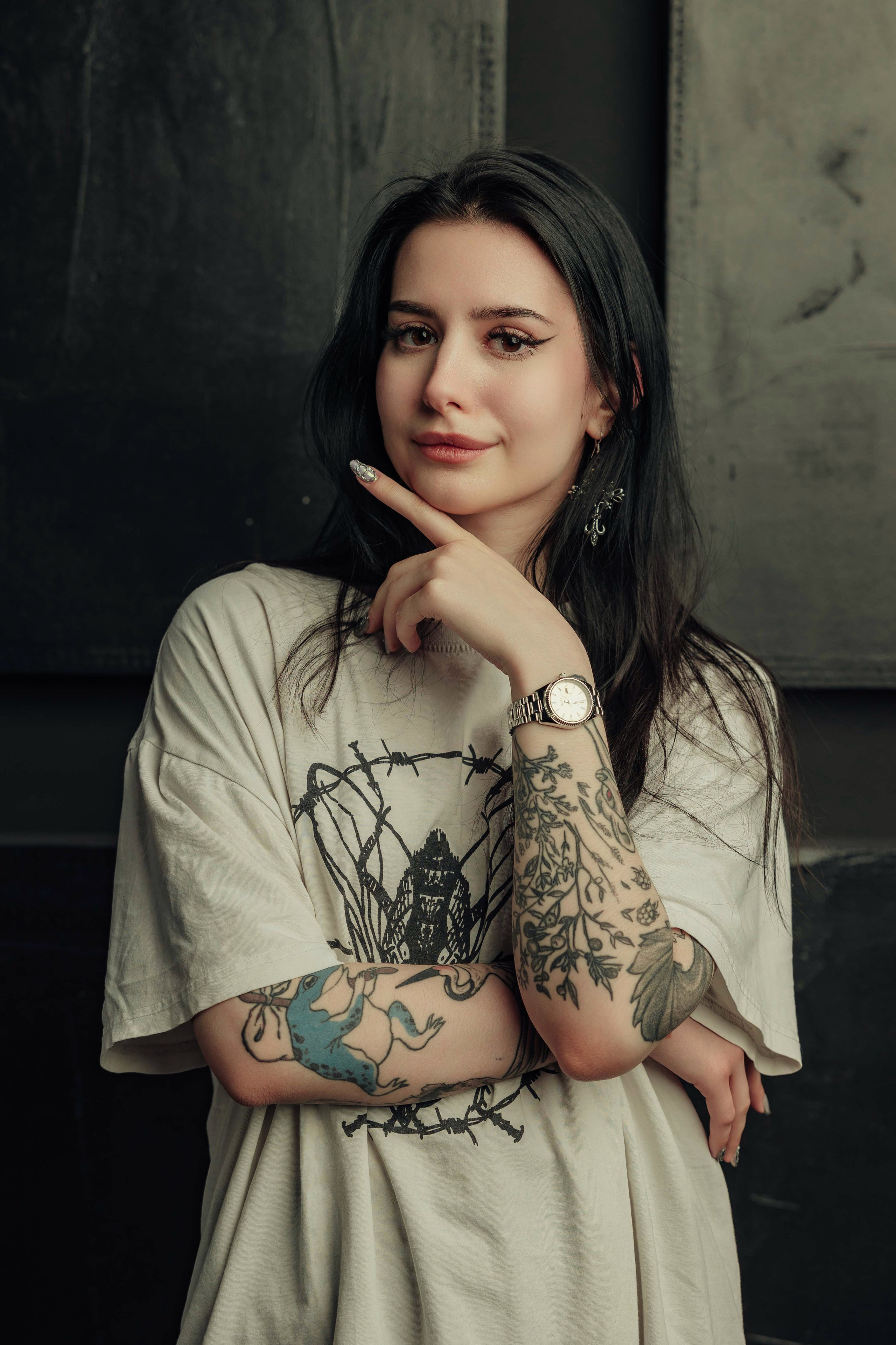 Коллективная фотосессия для мастеров тату-салона «Бить-Колотить». Алексей Шаров — свадебный и репортажный фотограф в Нижнем Новгороде