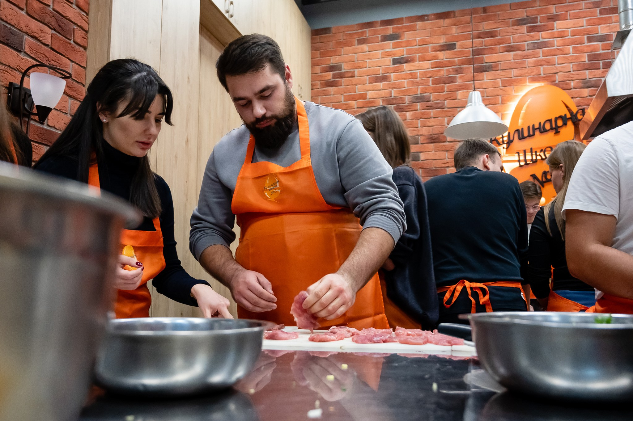 Кулинарная школа. Свадебный и семейный фотограф из Санкт-Петербурга Климов Анатолий