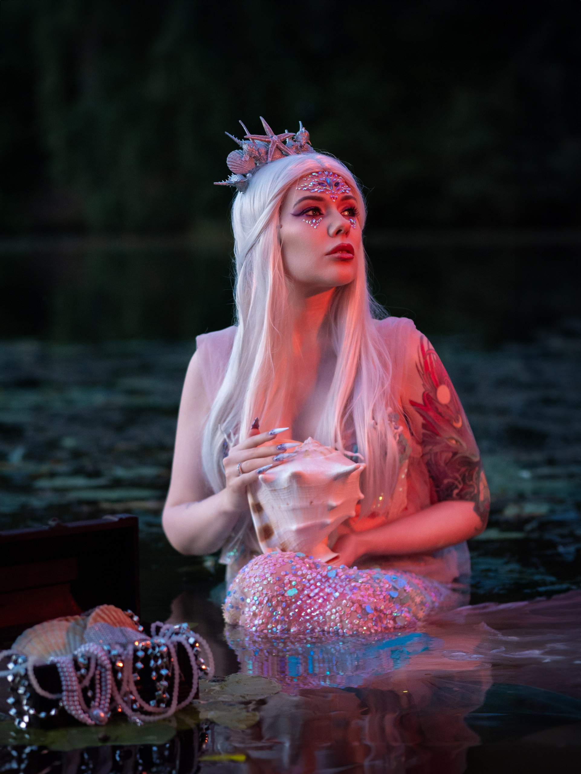 Русалочка. Арт фотограф, женский фотограф Москва