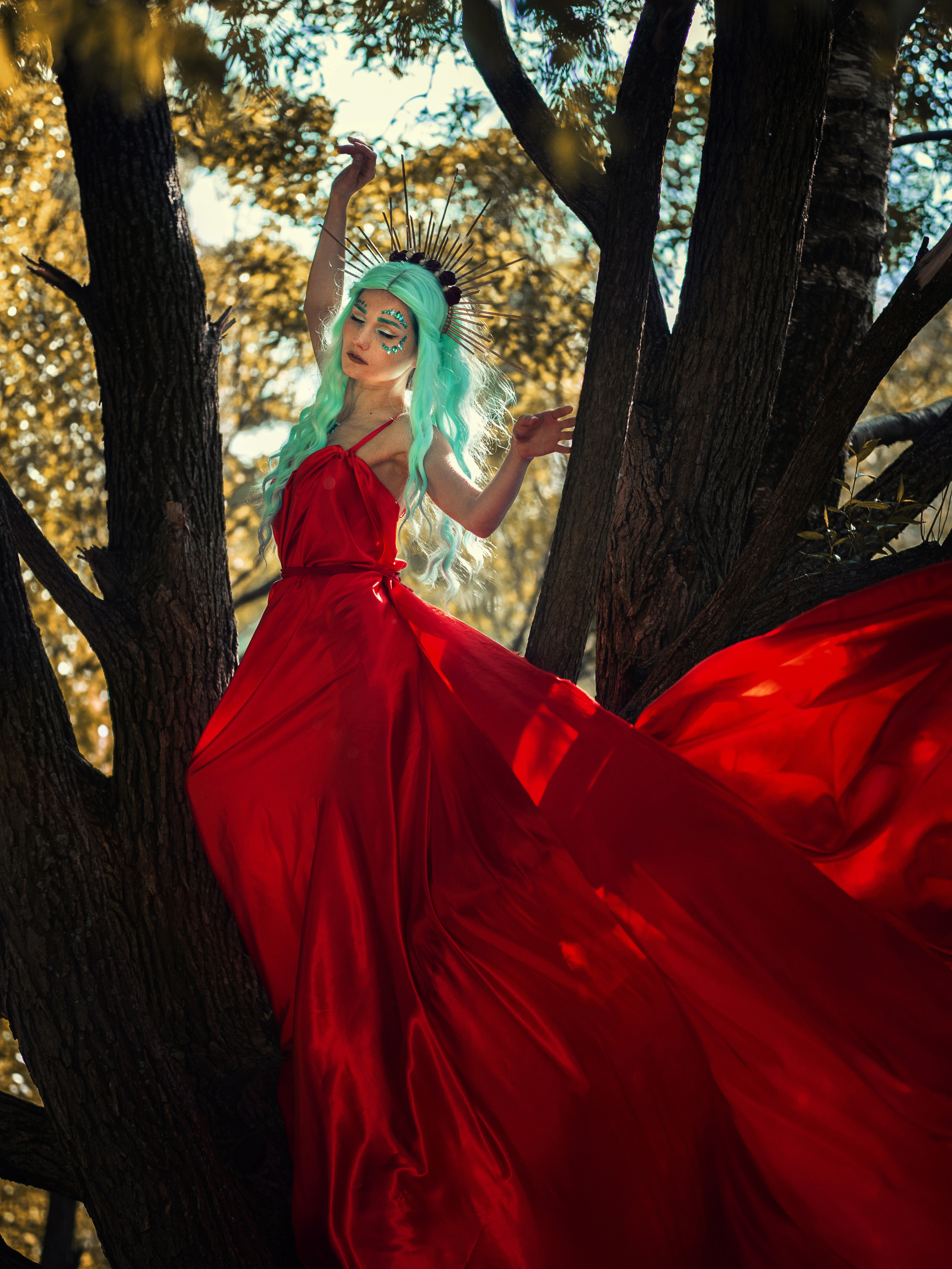 Лесная нимфа. Арт фотограф, женский фотограф Москва