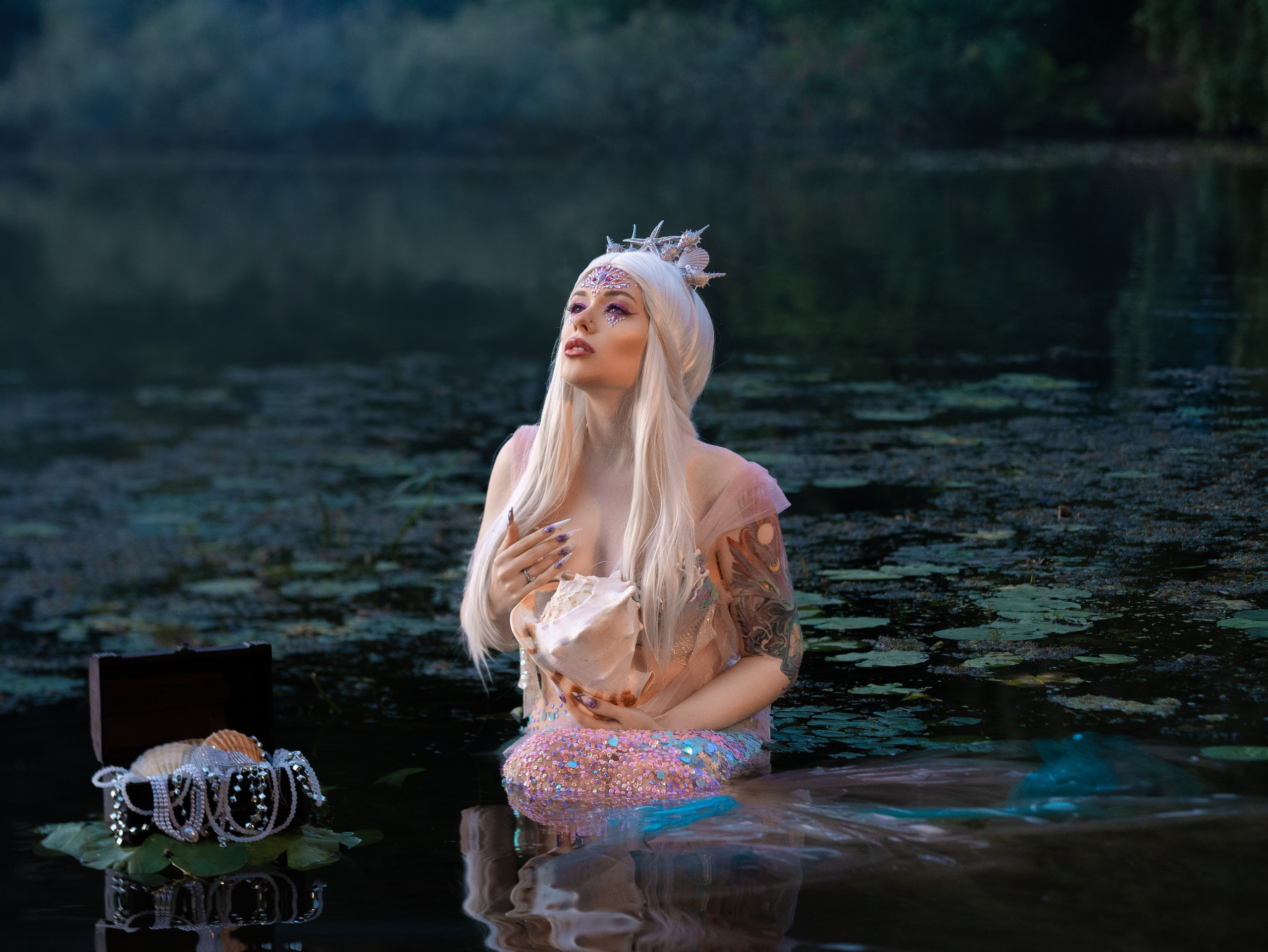 Русалочка. Арт фотограф, женский фотограф Москва