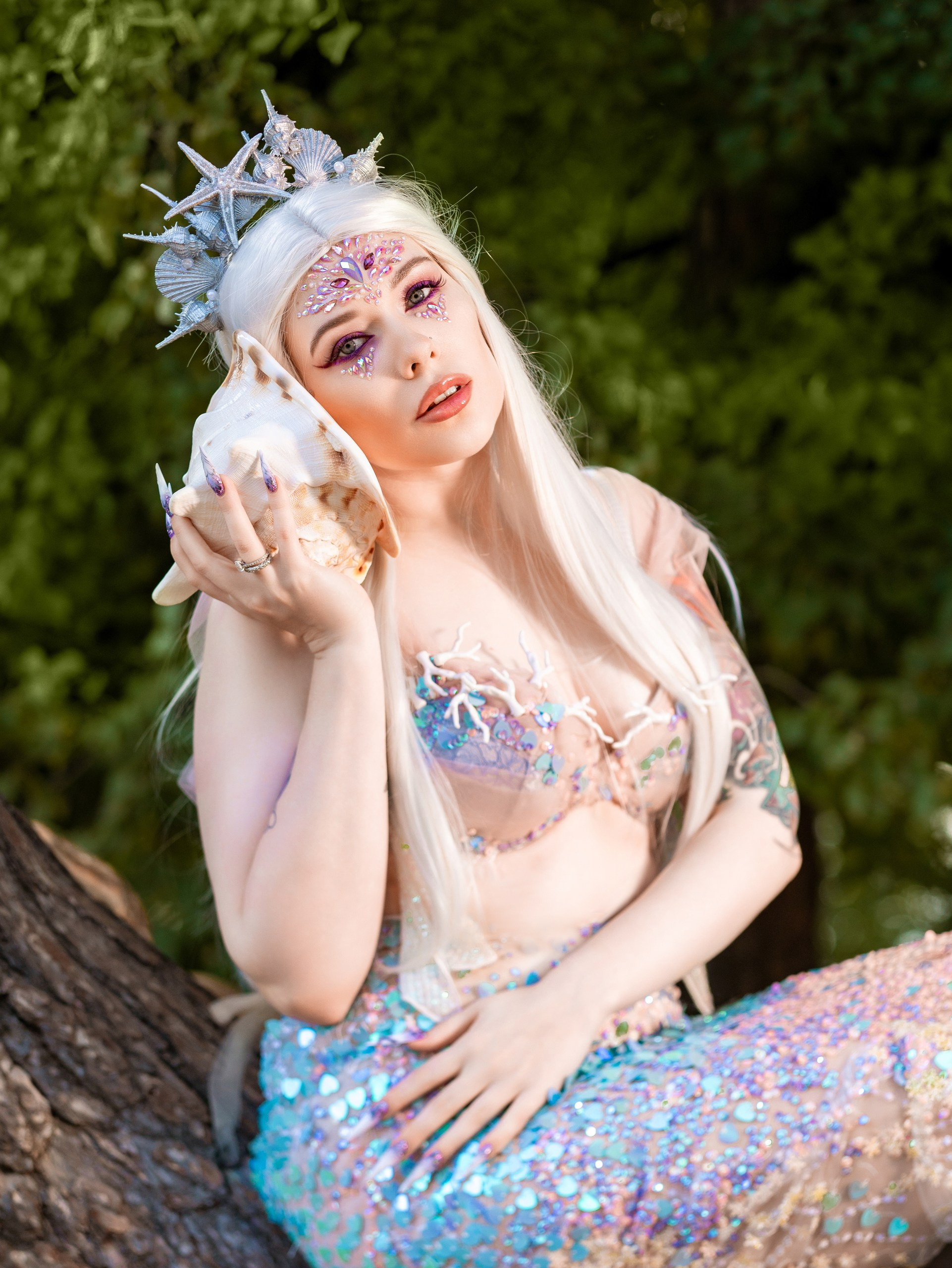 Русалочка. Арт фотограф, женский фотограф Москва