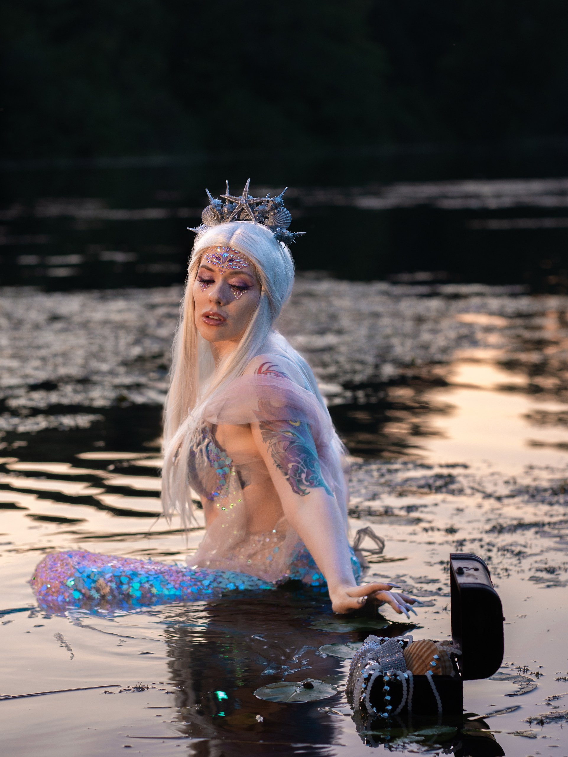 Русалочка. Арт фотограф, женский фотограф Москва