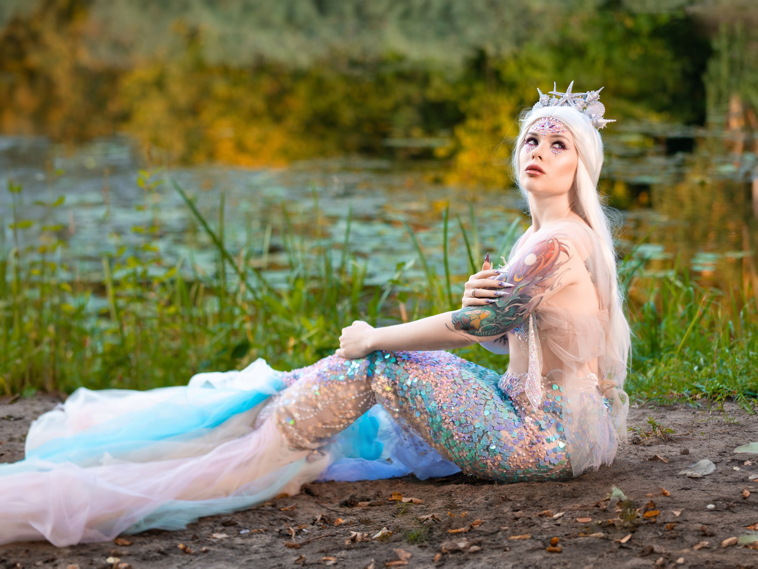 Русалочка. Арт фотограф, женский фотограф Москва