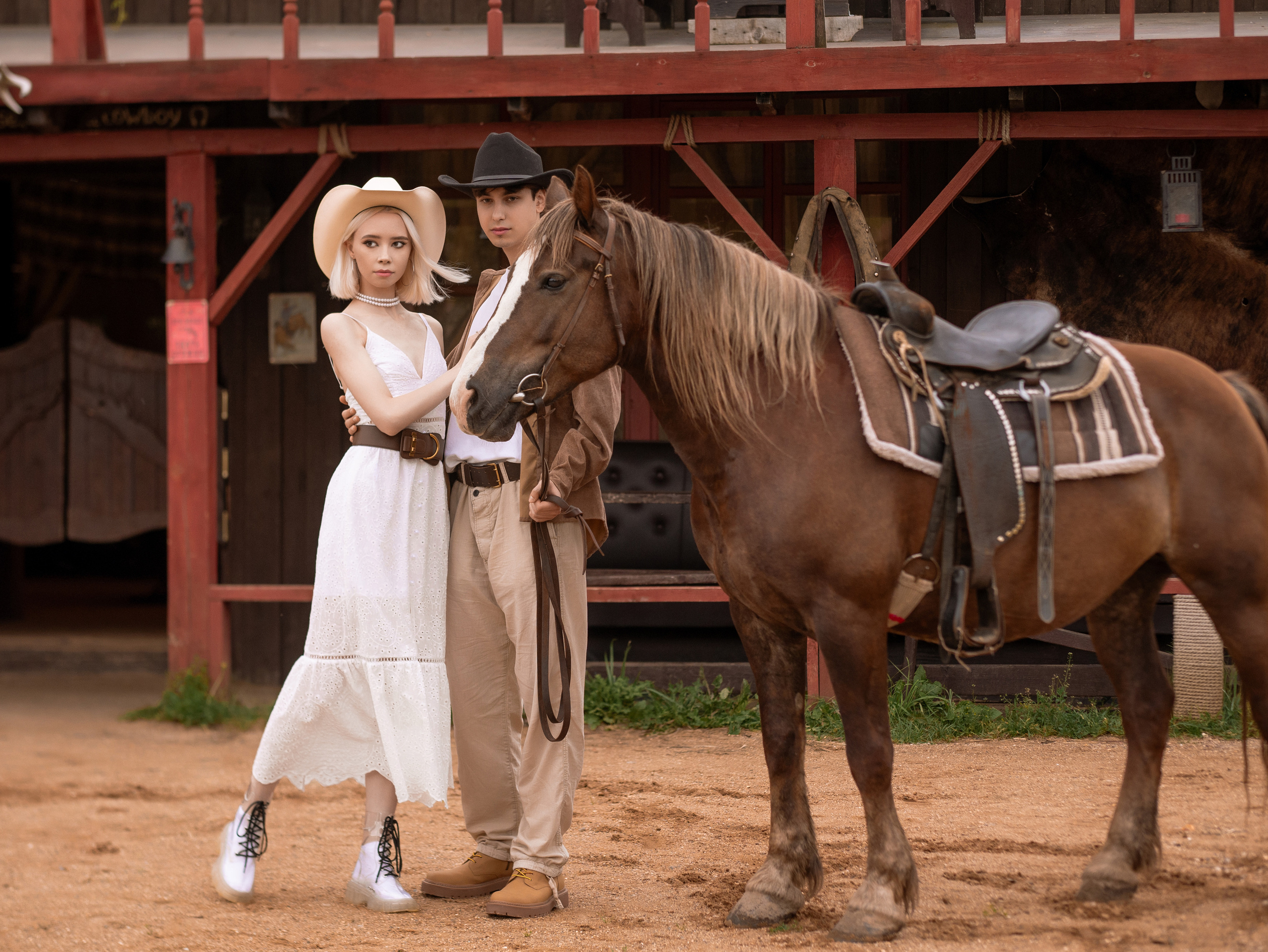 Лав стори на ранчо. Арт фотограф, женский фотограф Москва