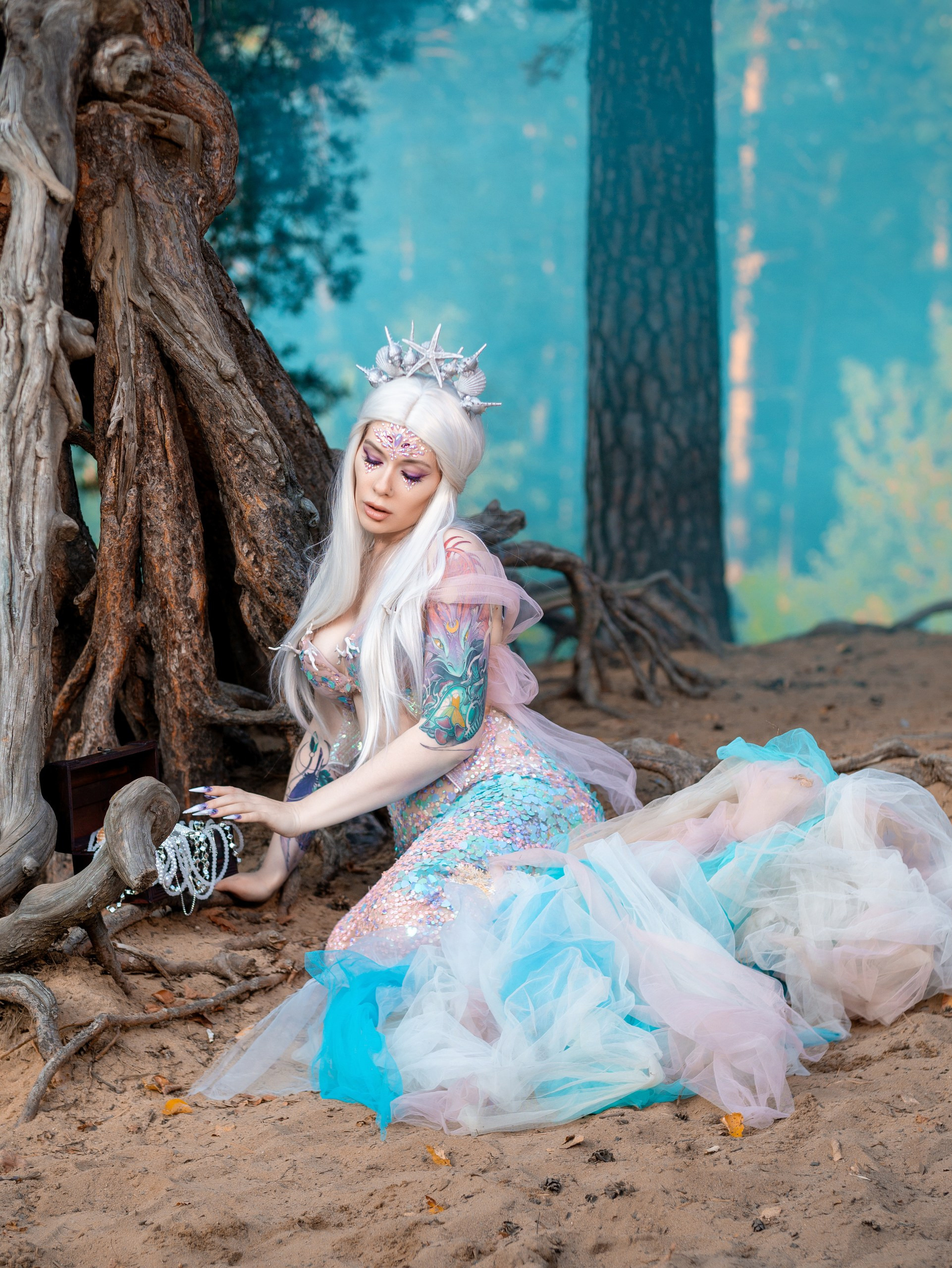 Русалочка. Арт фотограф, женский фотограф Москва