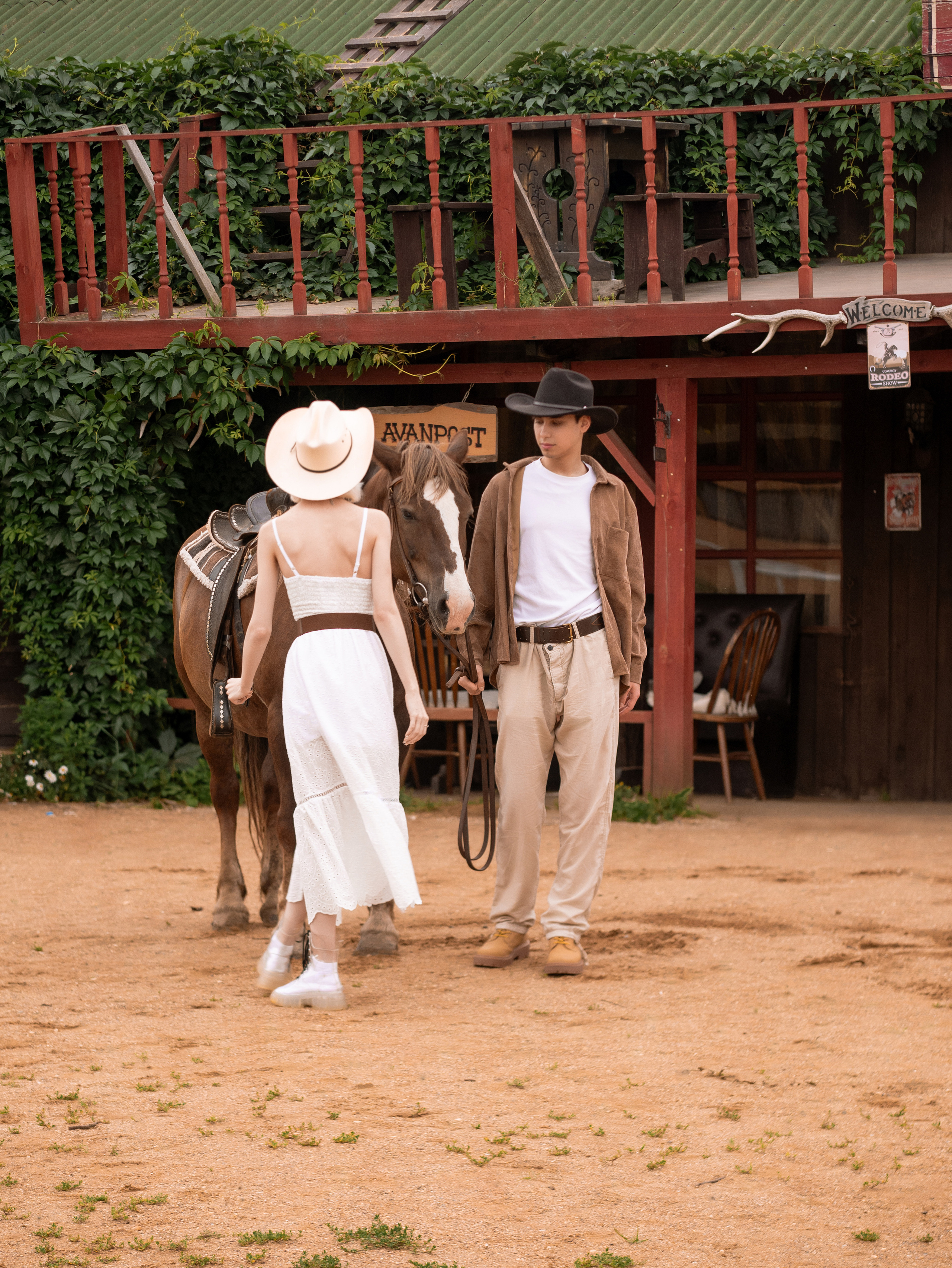 Лав стори на ранчо. Арт фотограф, женский фотограф Москва