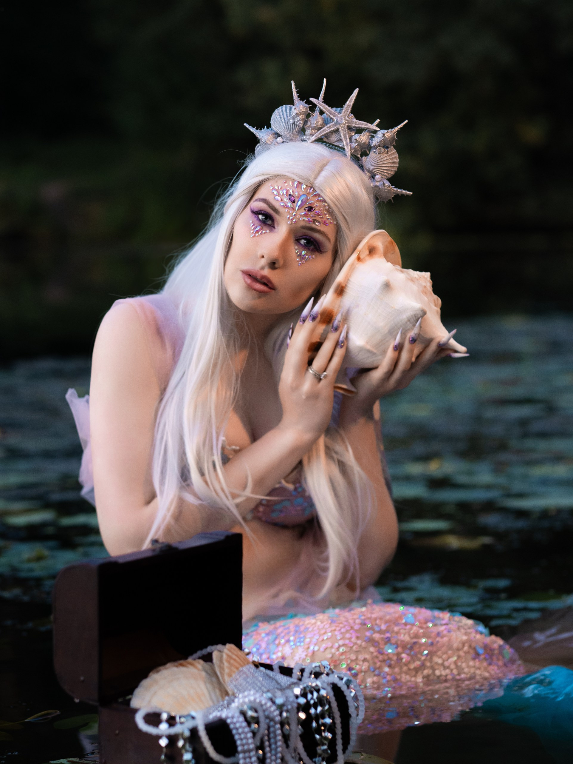 Русалочка. Арт фотограф, женский фотограф Москва