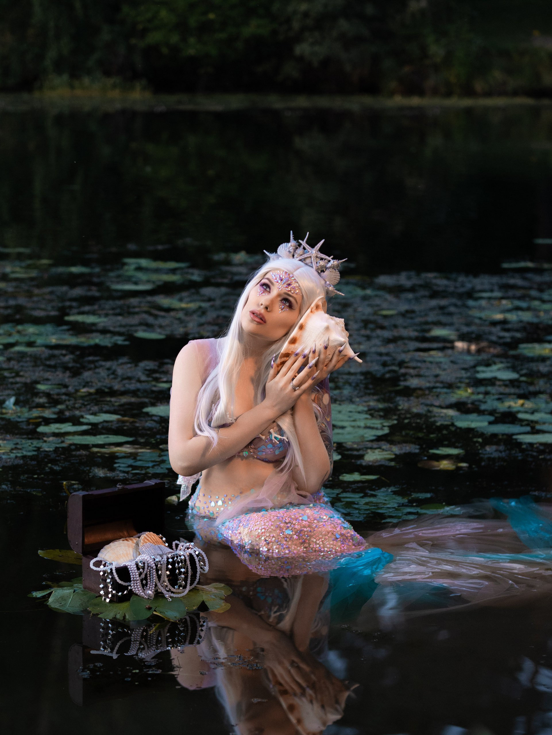 Русалочка. Арт фотограф, женский фотограф Москва