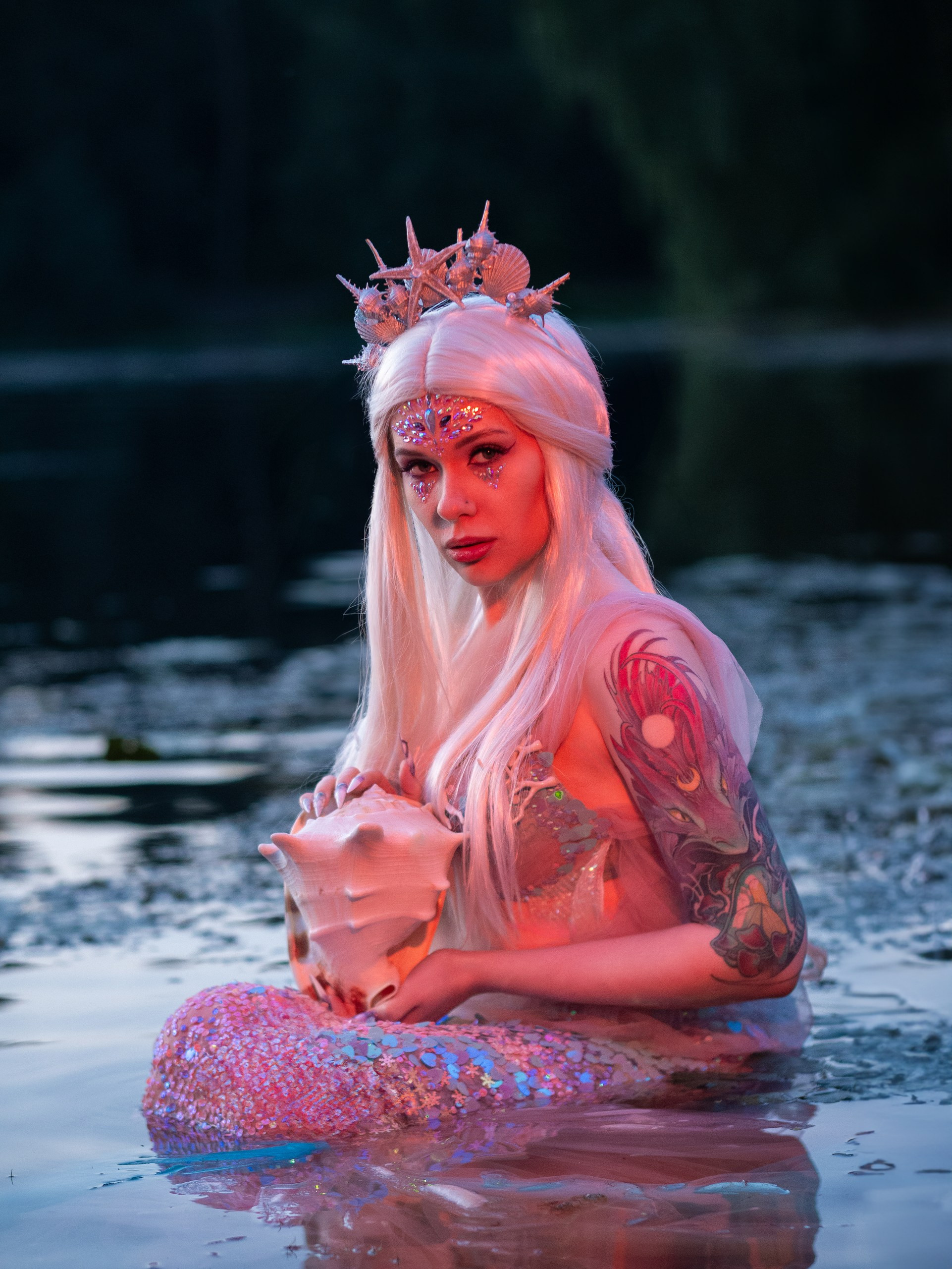 Русалочка. Арт фотограф, женский фотограф Москва