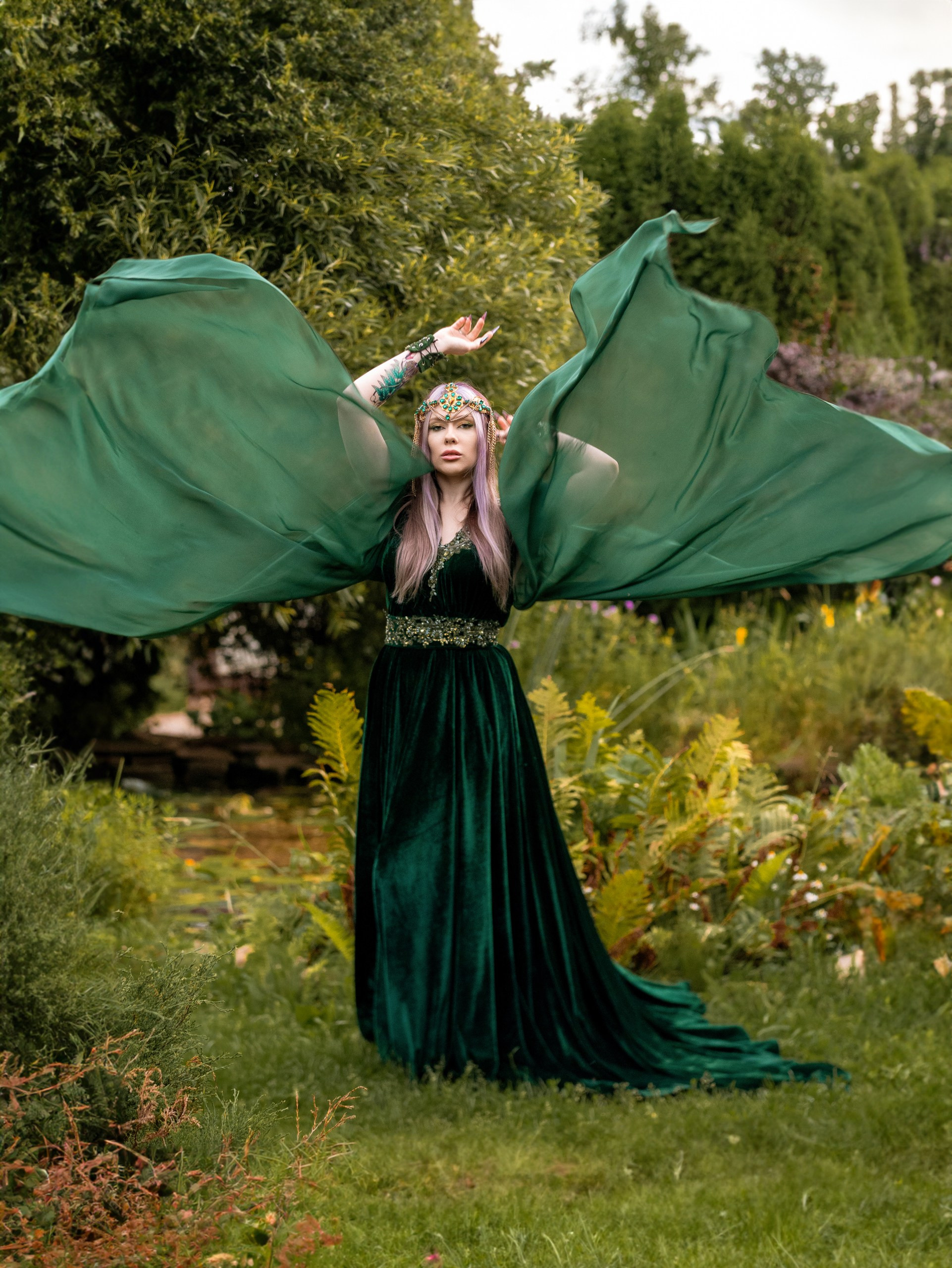 С оленями. Арт фотограф, женский фотограф Москва