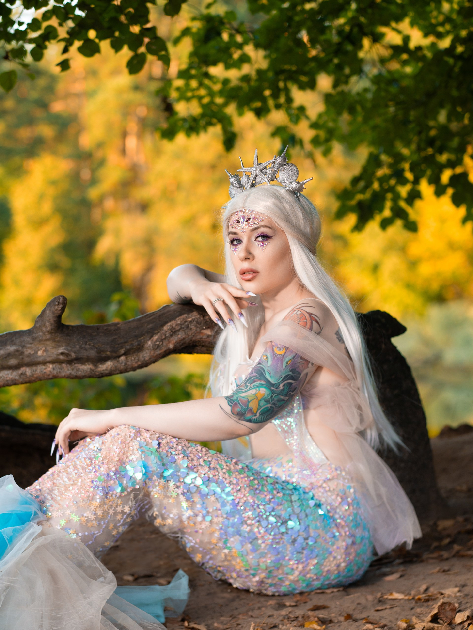 Русалочка. Арт фотограф, женский фотограф Москва