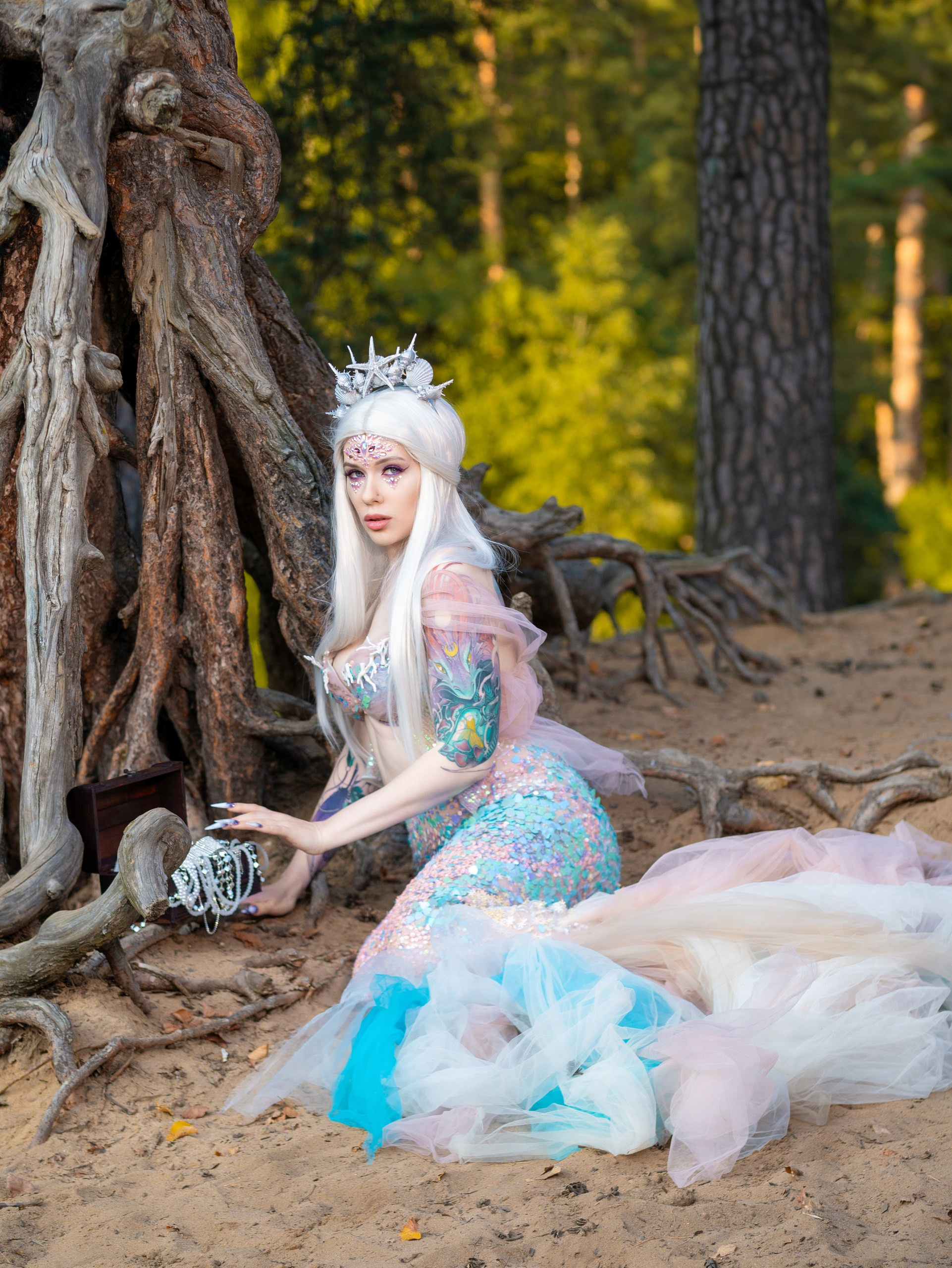 Русалочка. Арт фотограф, женский фотограф Москва