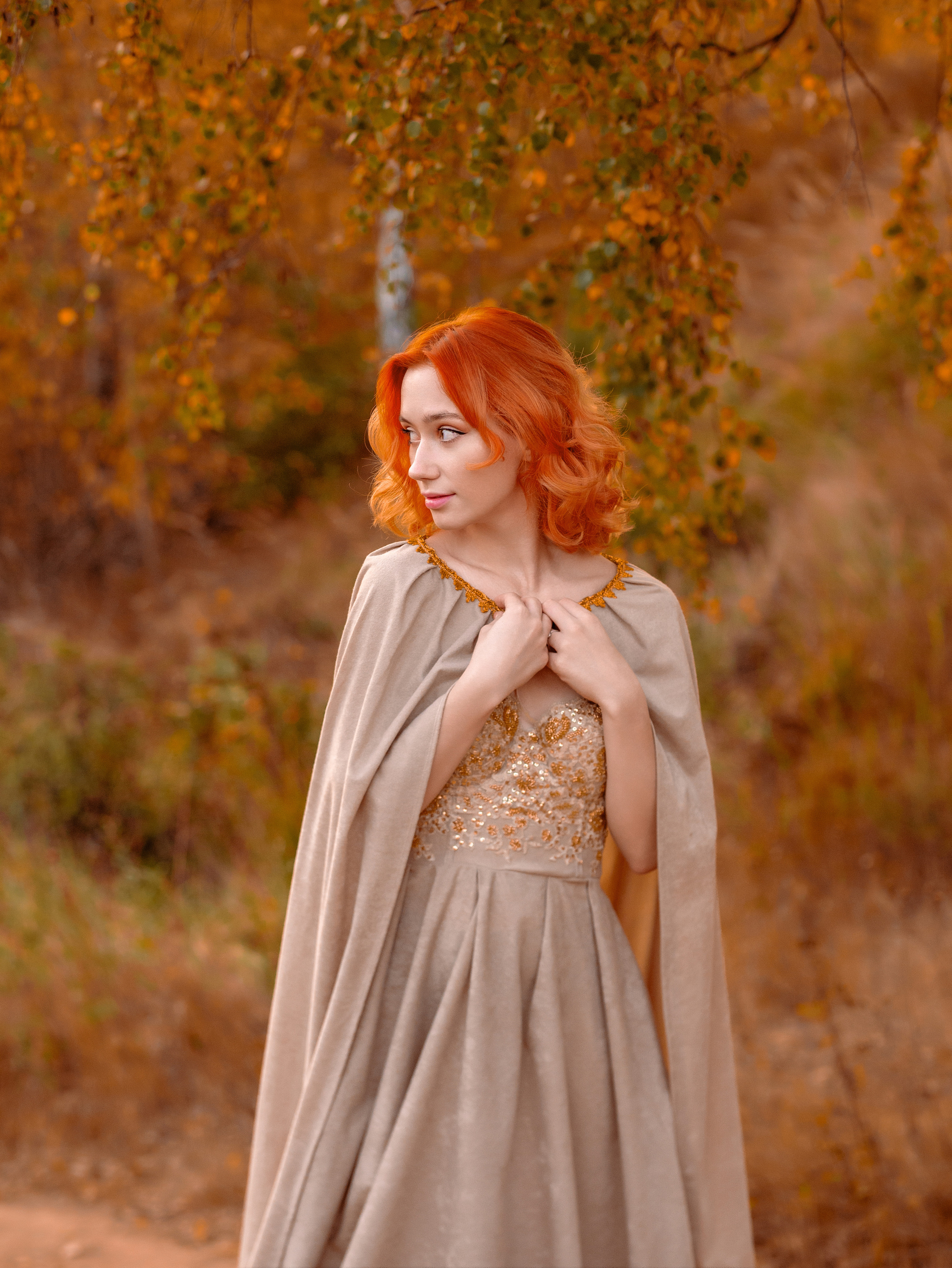 Алёна с лисой. Арт фотограф, женский фотограф Москва