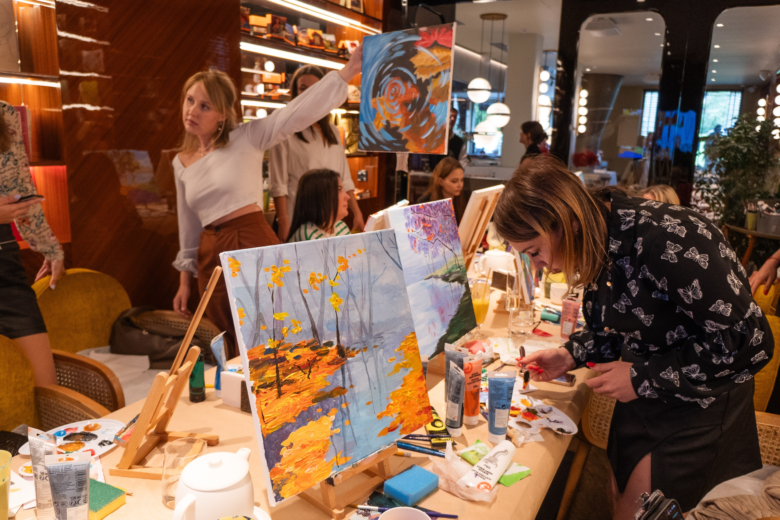 Корпоратив Teach Me Art 3. Портретный фотограф в Москве и Санкт-Петербурге Арина Чех