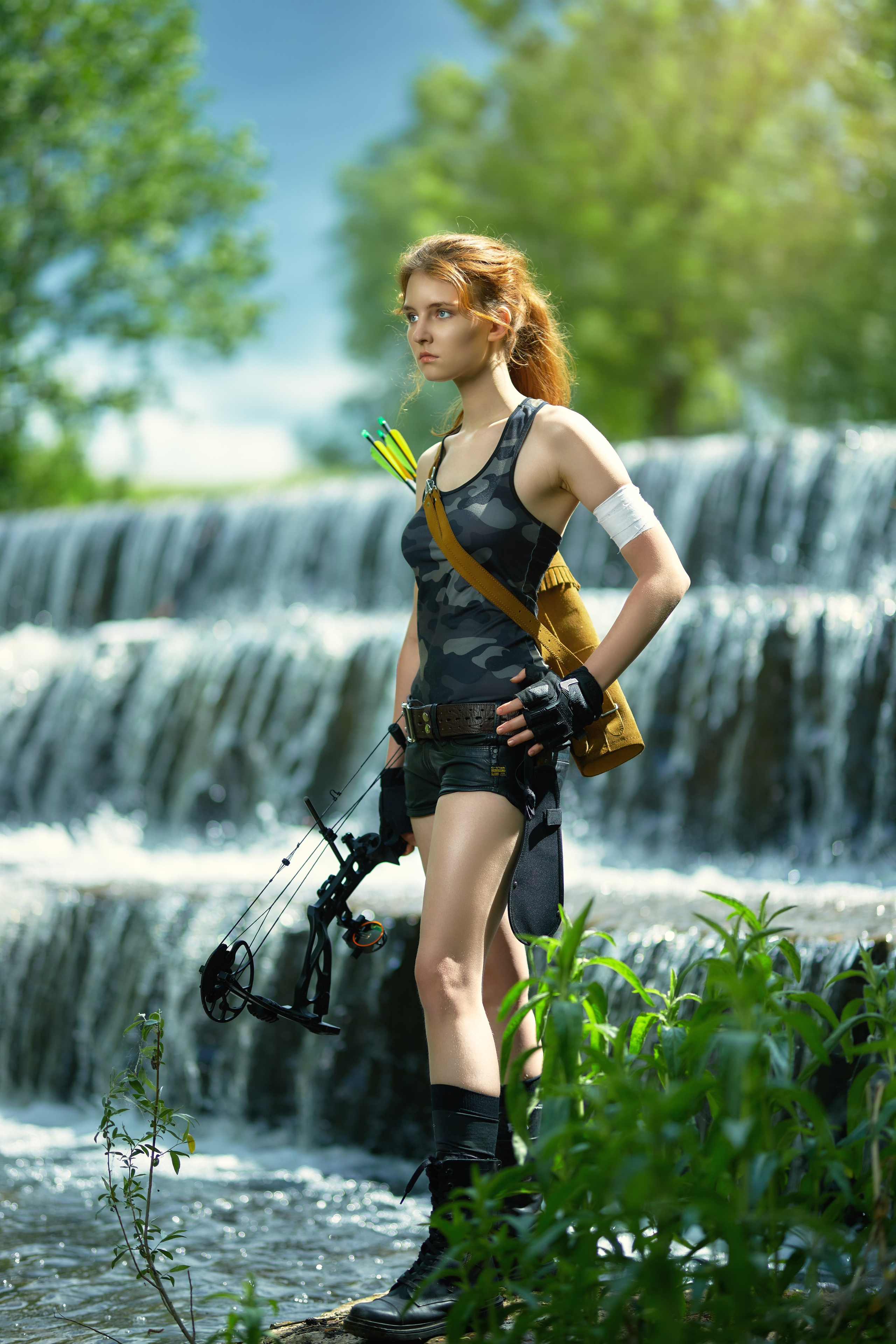 Фотосессия Лара Крофт. Владимир Суздалов (ProMaXe) — Портретный фотограф, тематические фотосессии в Чебоксарах