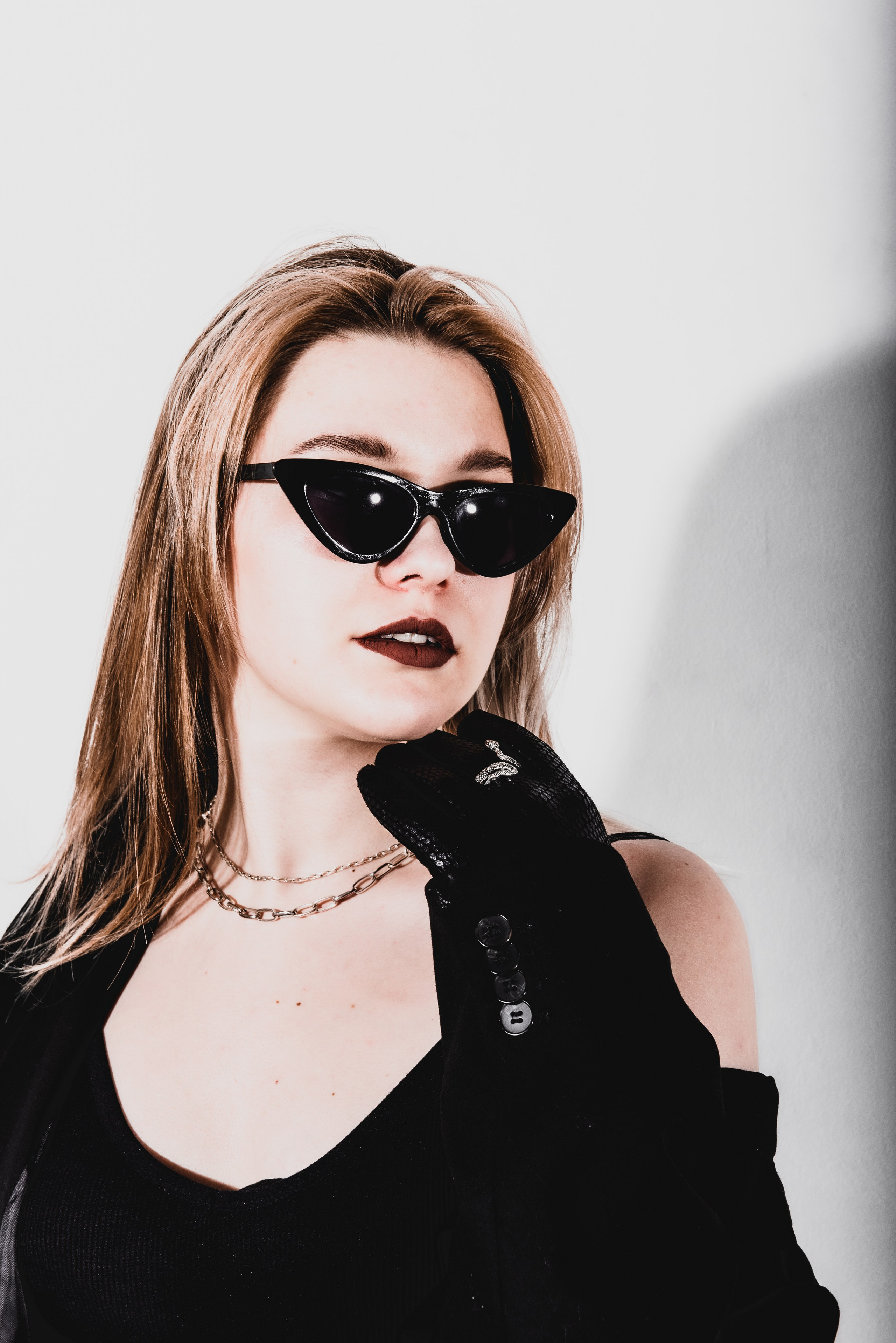 Фотосессия в студии на циклораме