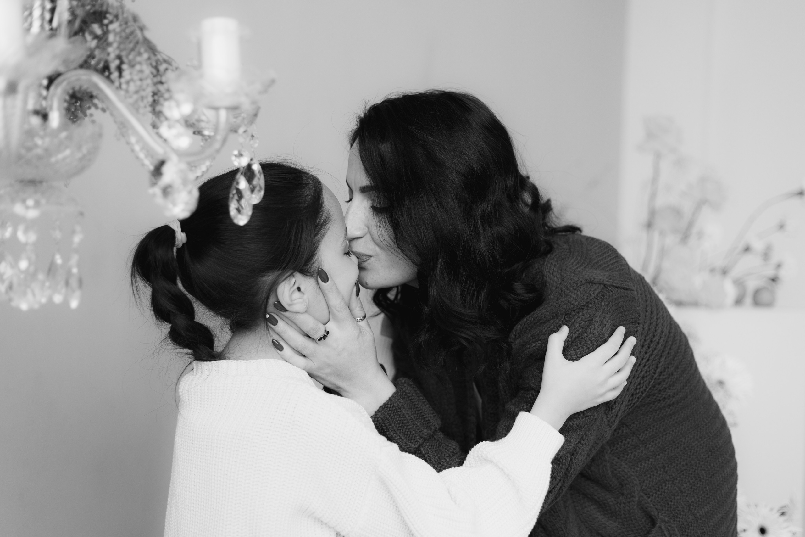 Цветочная фотосессия в фотостудии. Семейная фотосессия. Фотограф в Санкт-Петербурге, Анна Скворцова