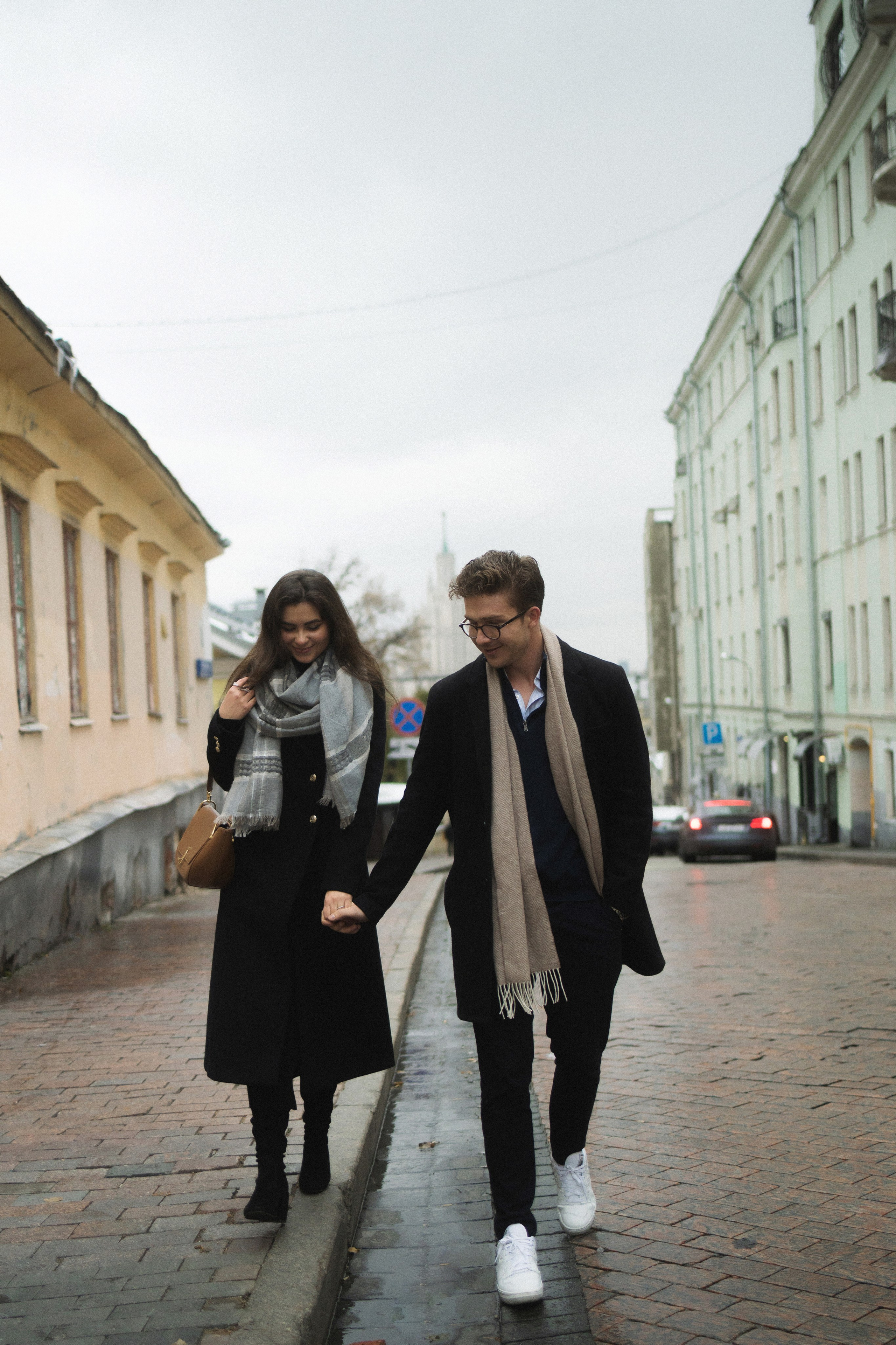 Джеймс и Аделина на улицах Китай города. Свадебный и портретный фотограф в Москве Кристина Золотова