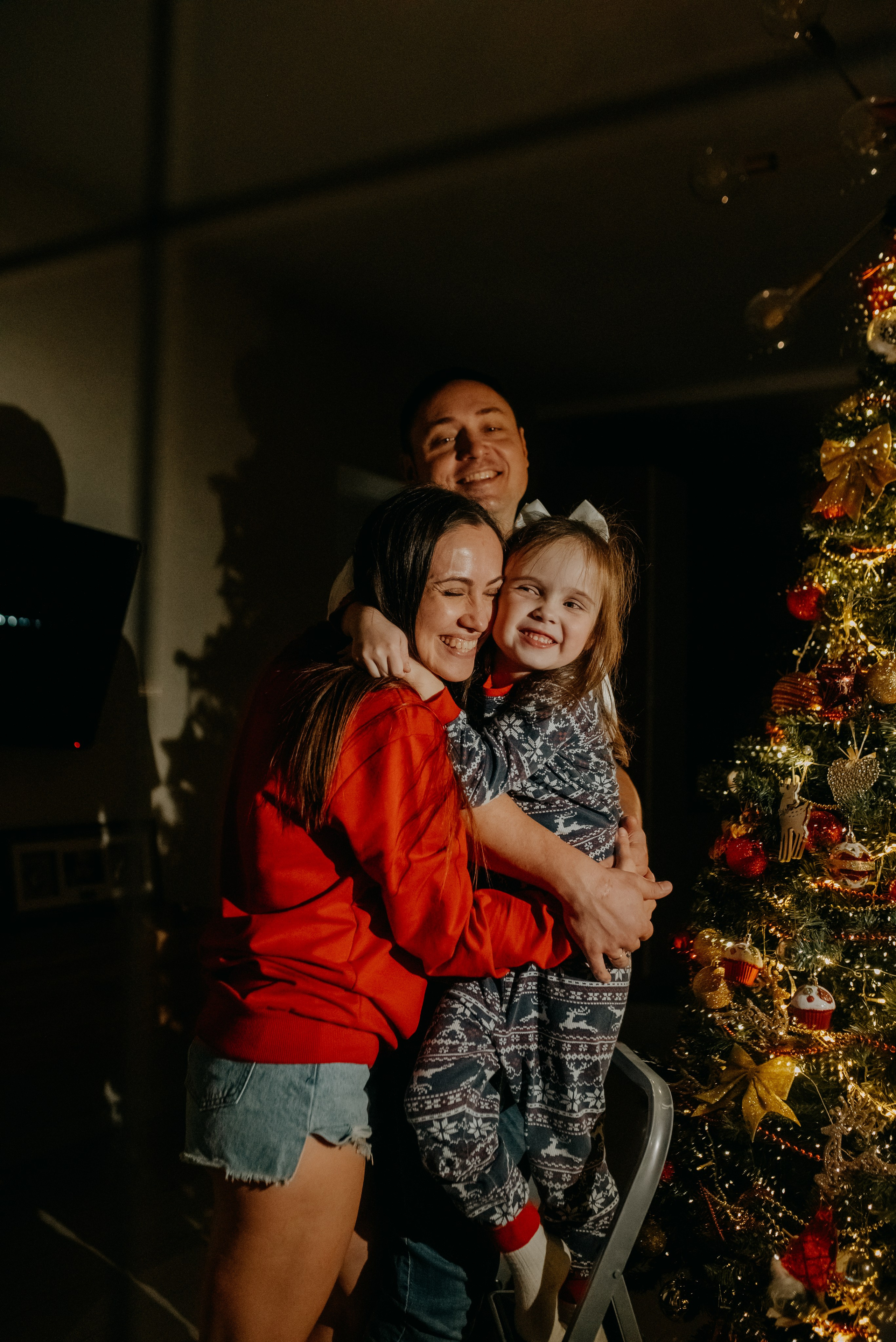 Новый год у камина. Семейный и детский фотограф в Туле