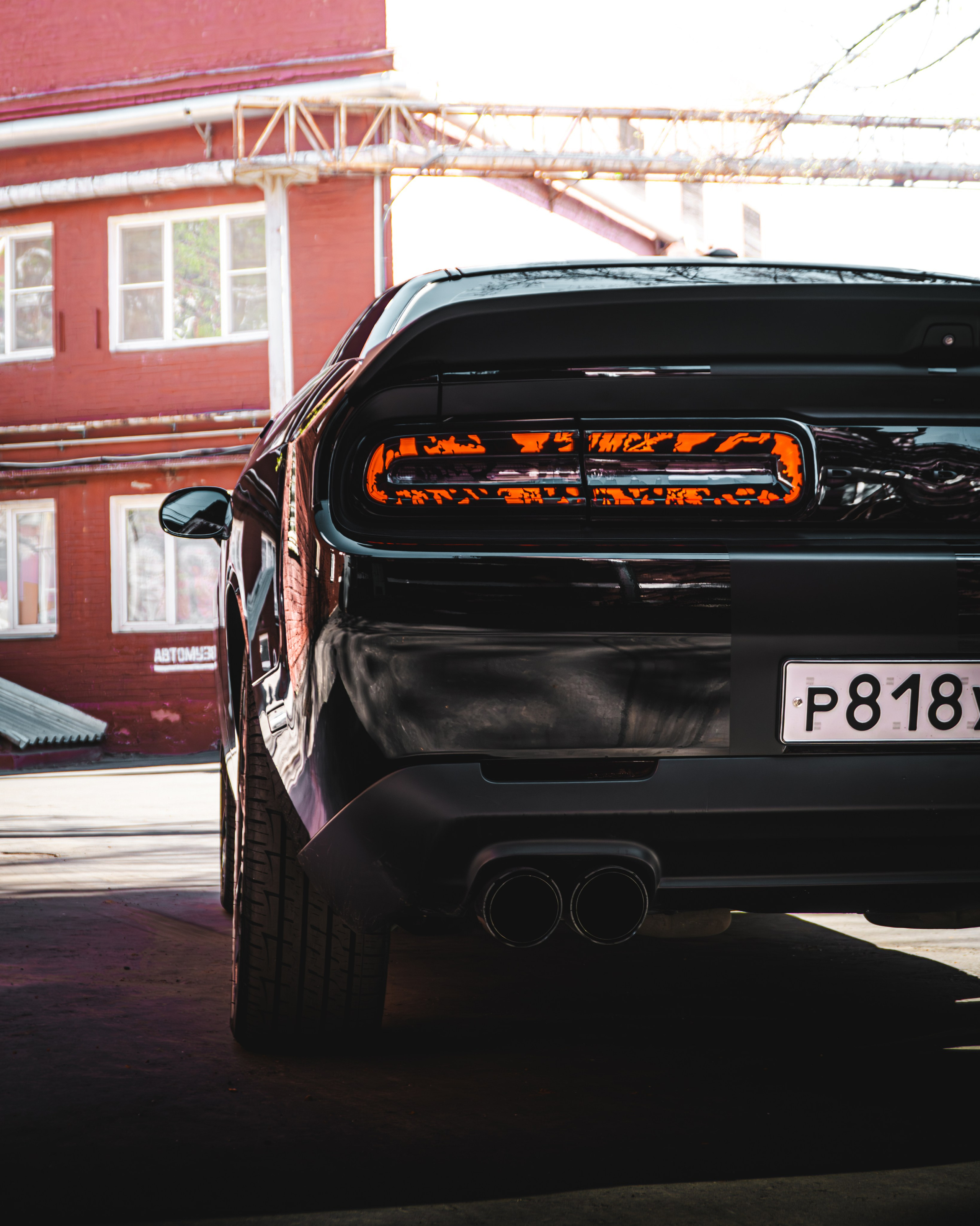 CHALLANGER & CORVETTE. Автомобильный фотограф в Москве