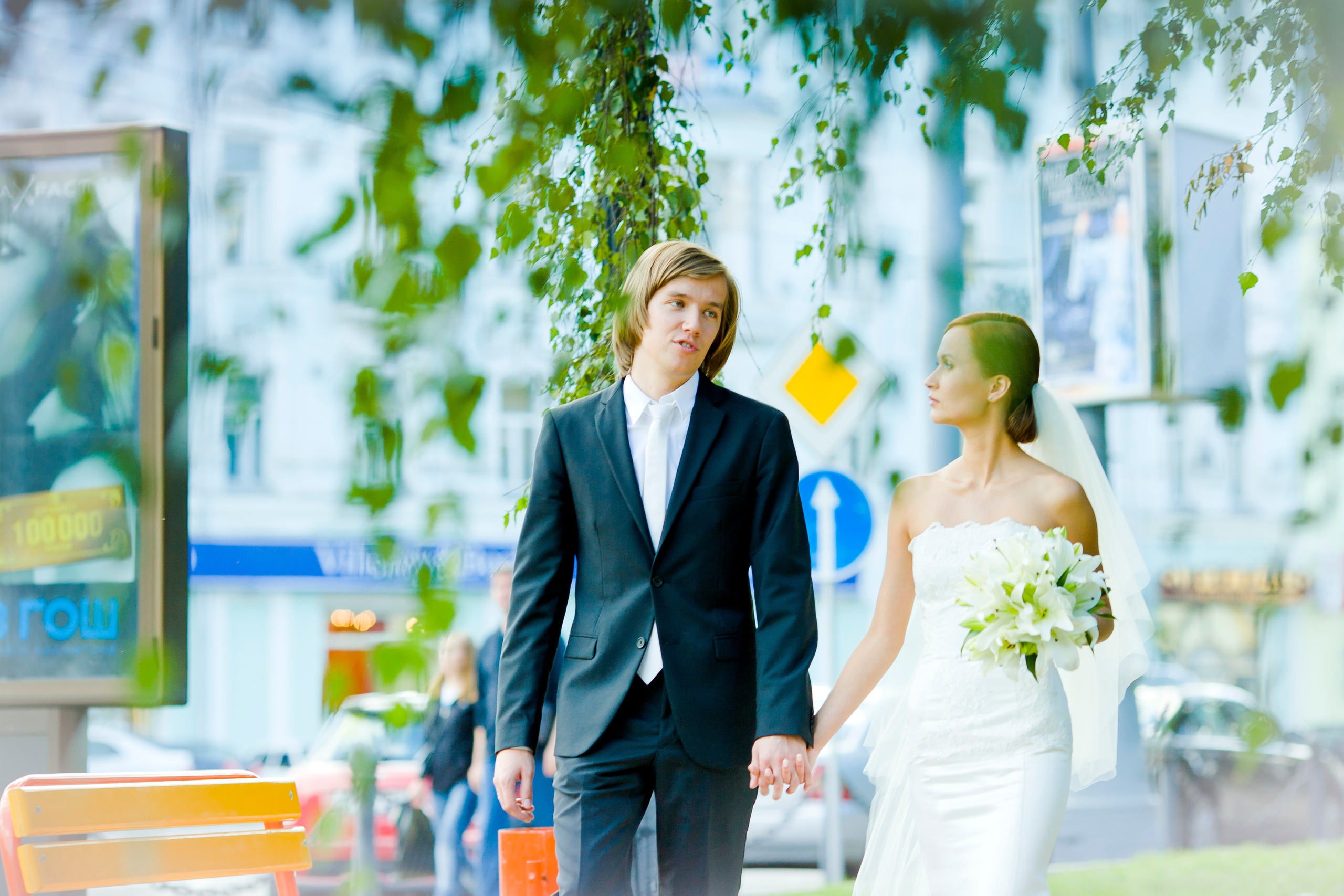 Свадьба Юра и Юлия Прогулка. Skazka.wfolio.pro