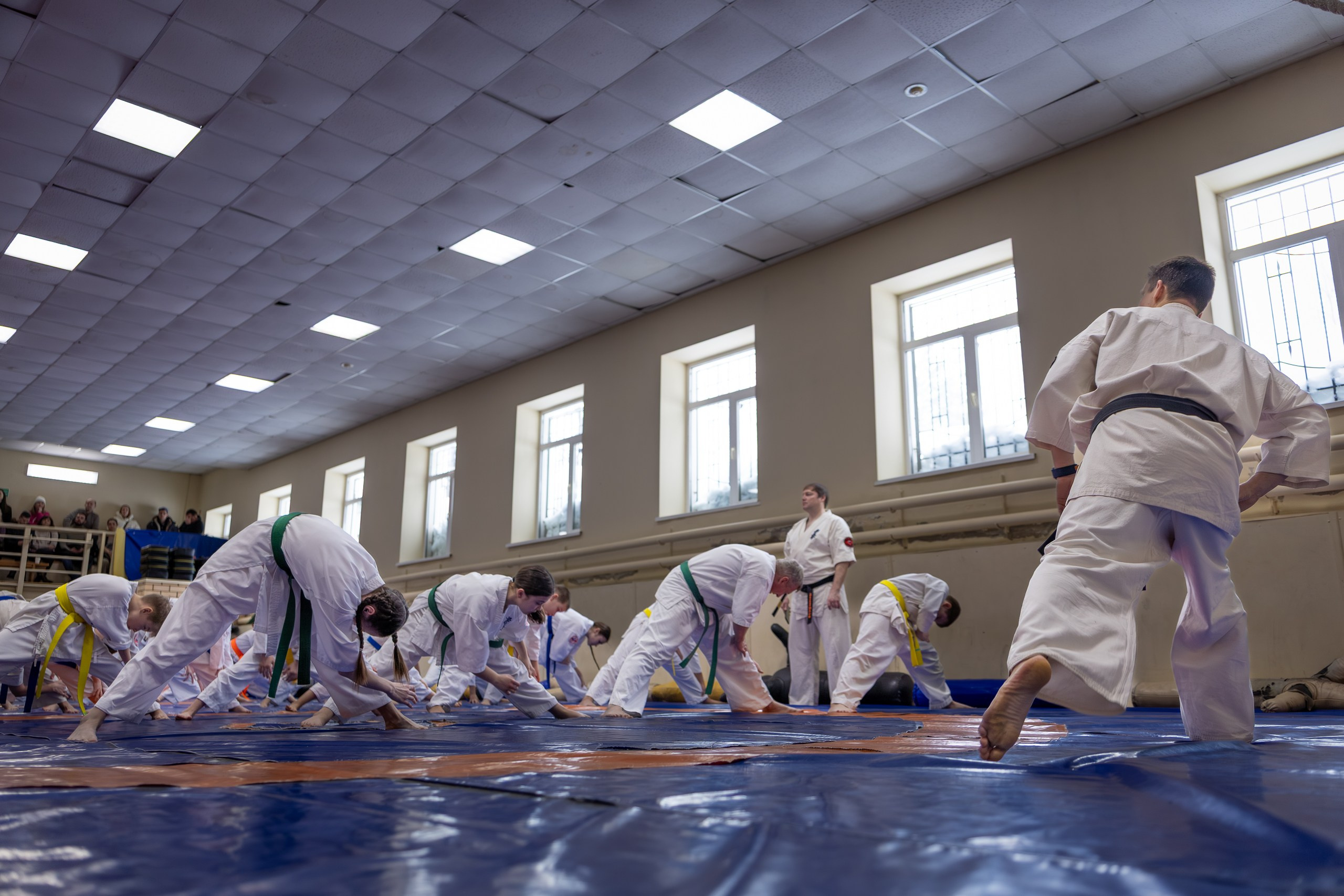 Открытый урок по карате февраль 2026. Главная