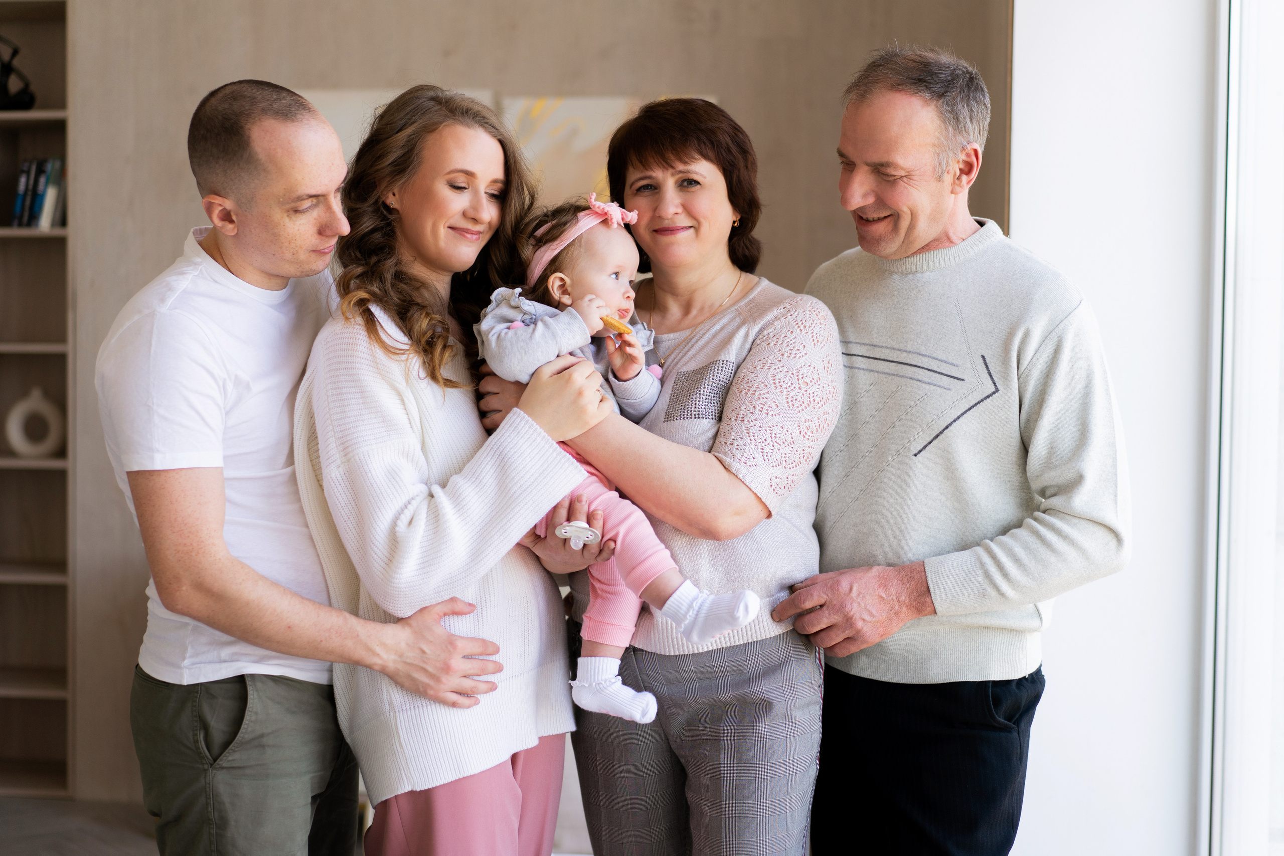 Семейная история для Ольги. Семейный и детский фотограф в Санкт-Петербурге Дарина Герчиу