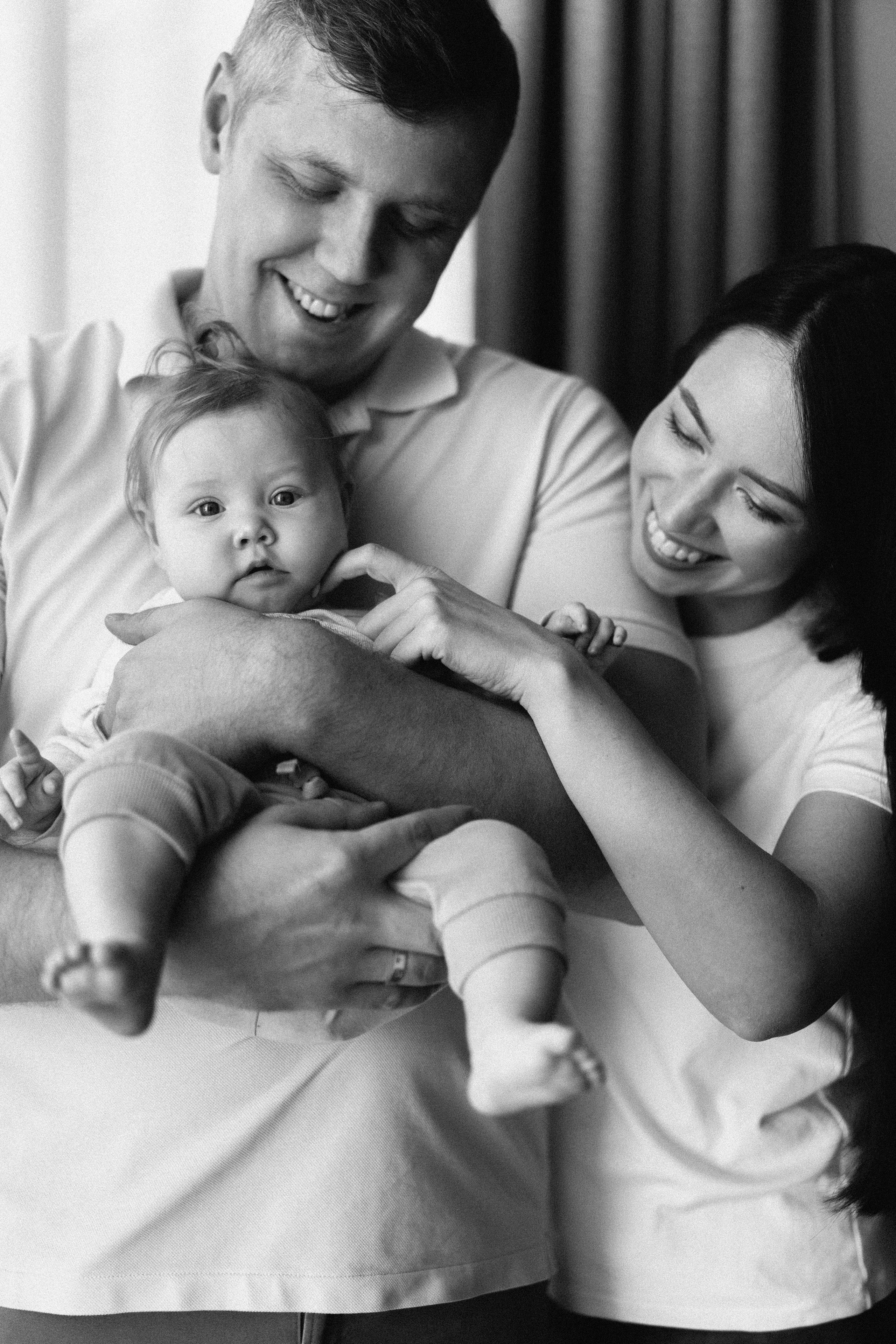 Малышка Ева. Семейный и детский фотограф в Санкт-Петербурге Дарина Герчиу