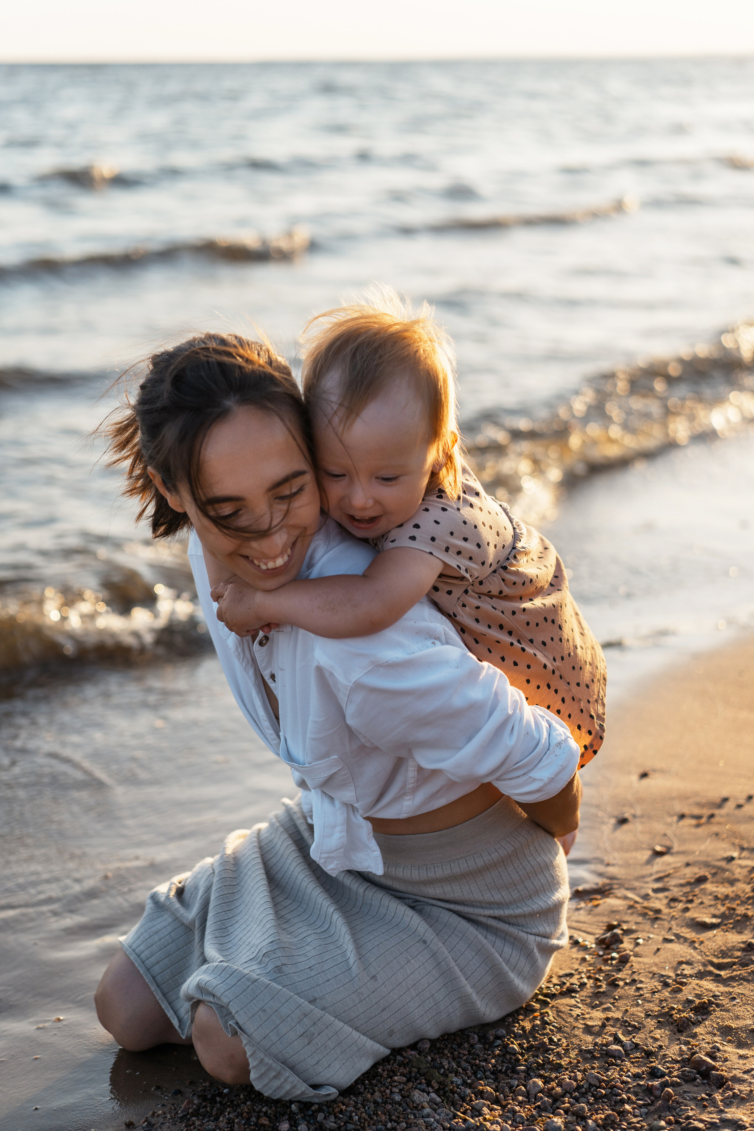 Зина Финский залив. Семейный и детский фотограф в Санкт-Петербурге Дарина Герчиу