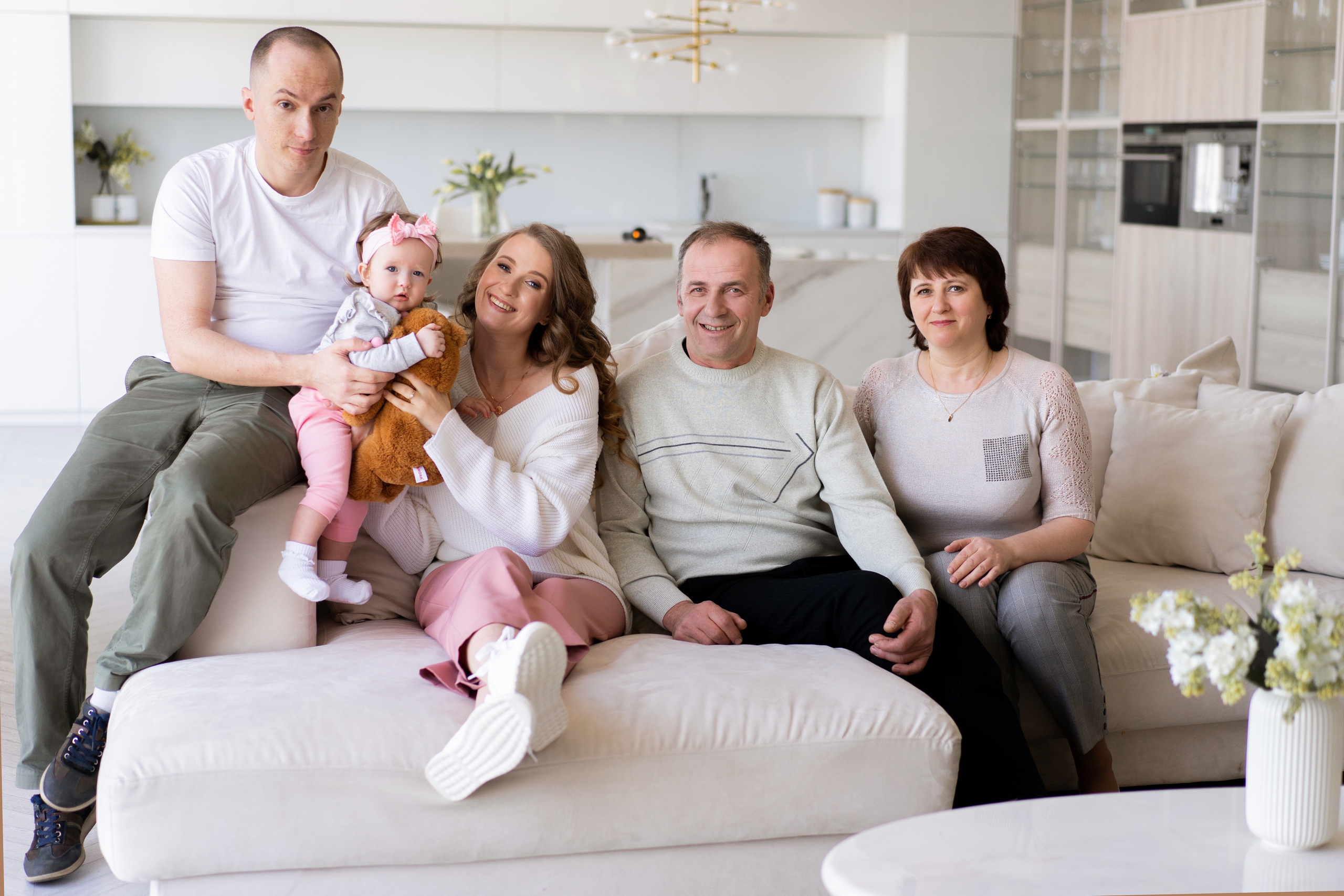 Семейная история для Ольги. Семейный и детский фотограф в Санкт-Петербурге Дарина Герчиу