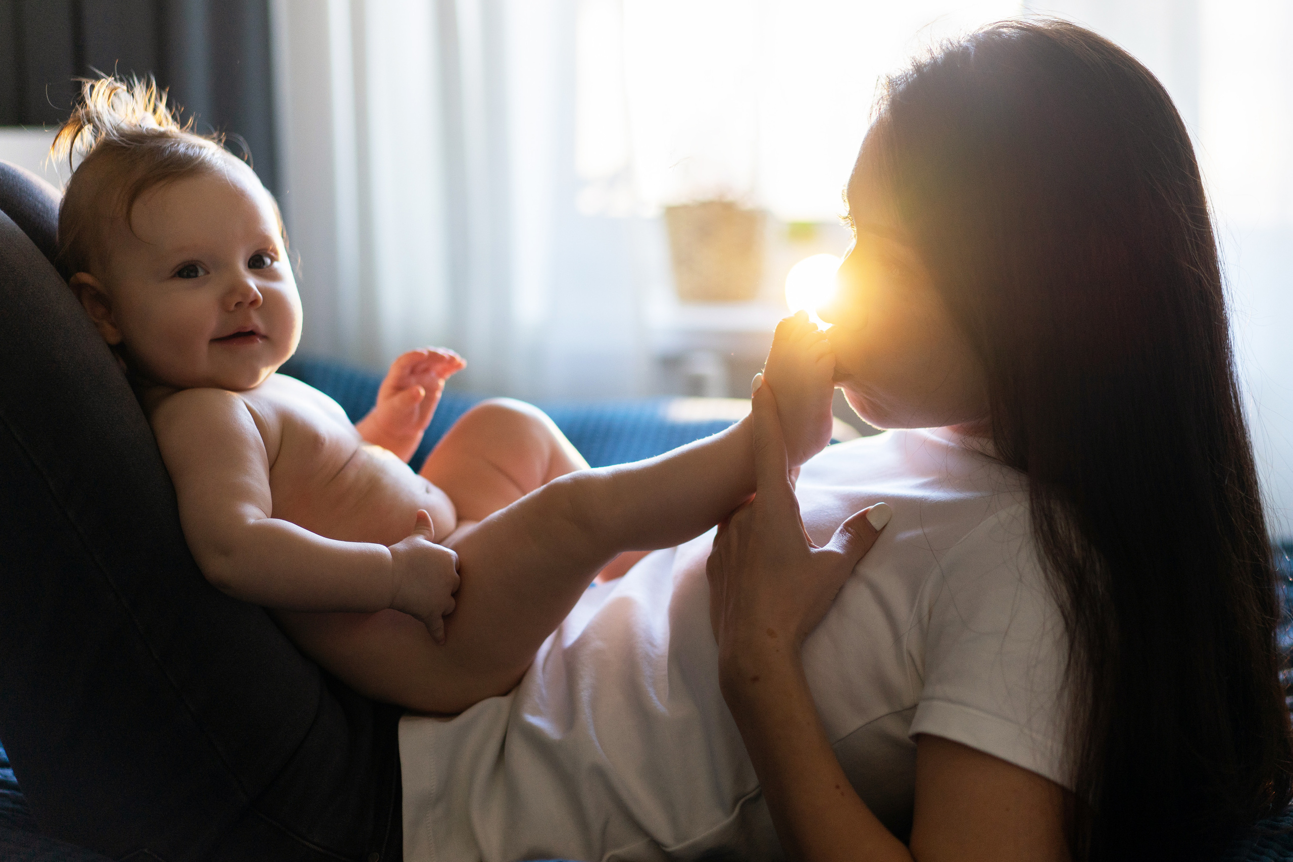 Малышка Ева. Семейный и детский фотограф в Санкт-Петербурге Дарина Герчиу