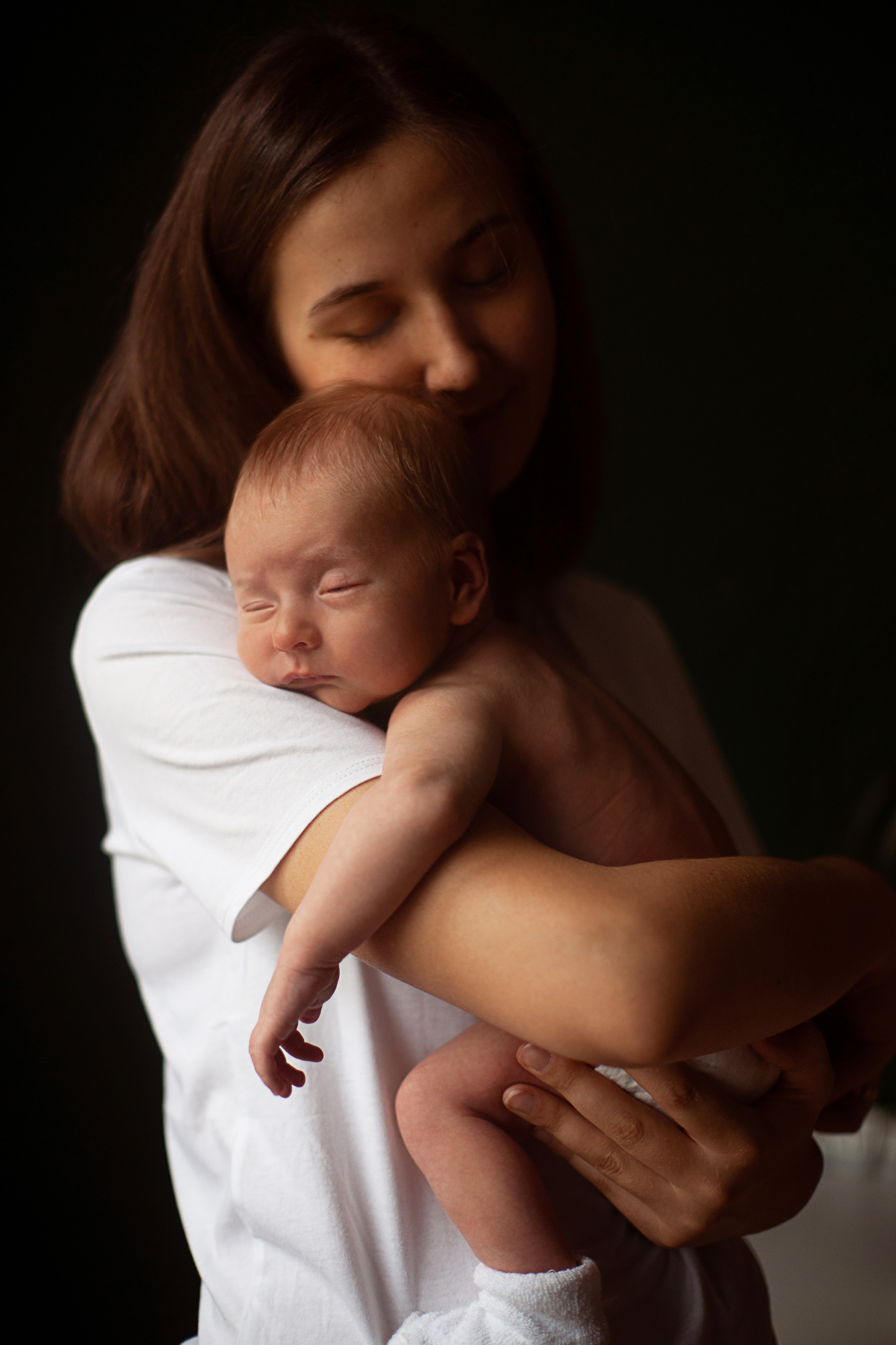 Кирилл 1 месяц. Семейный и детский фотограф в Санкт-Петербурге Дарина Герчиу