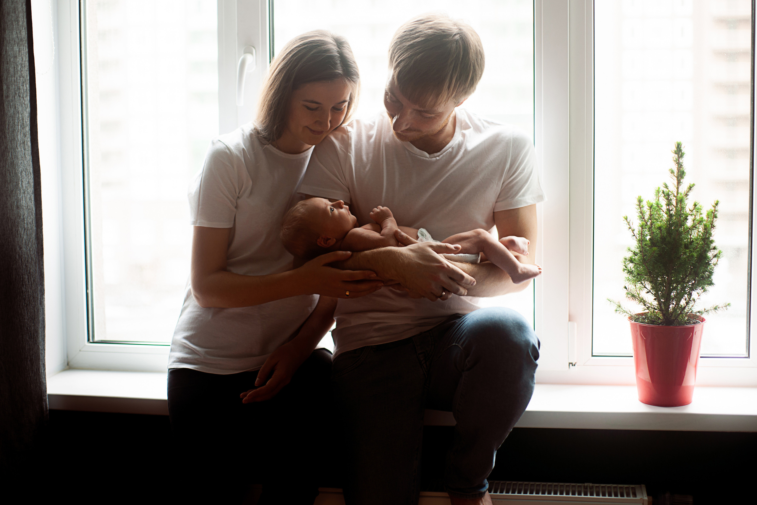 Кирилл 1 месяц. Семейный и детский фотограф в Санкт-Петербурге Дарина Герчиу